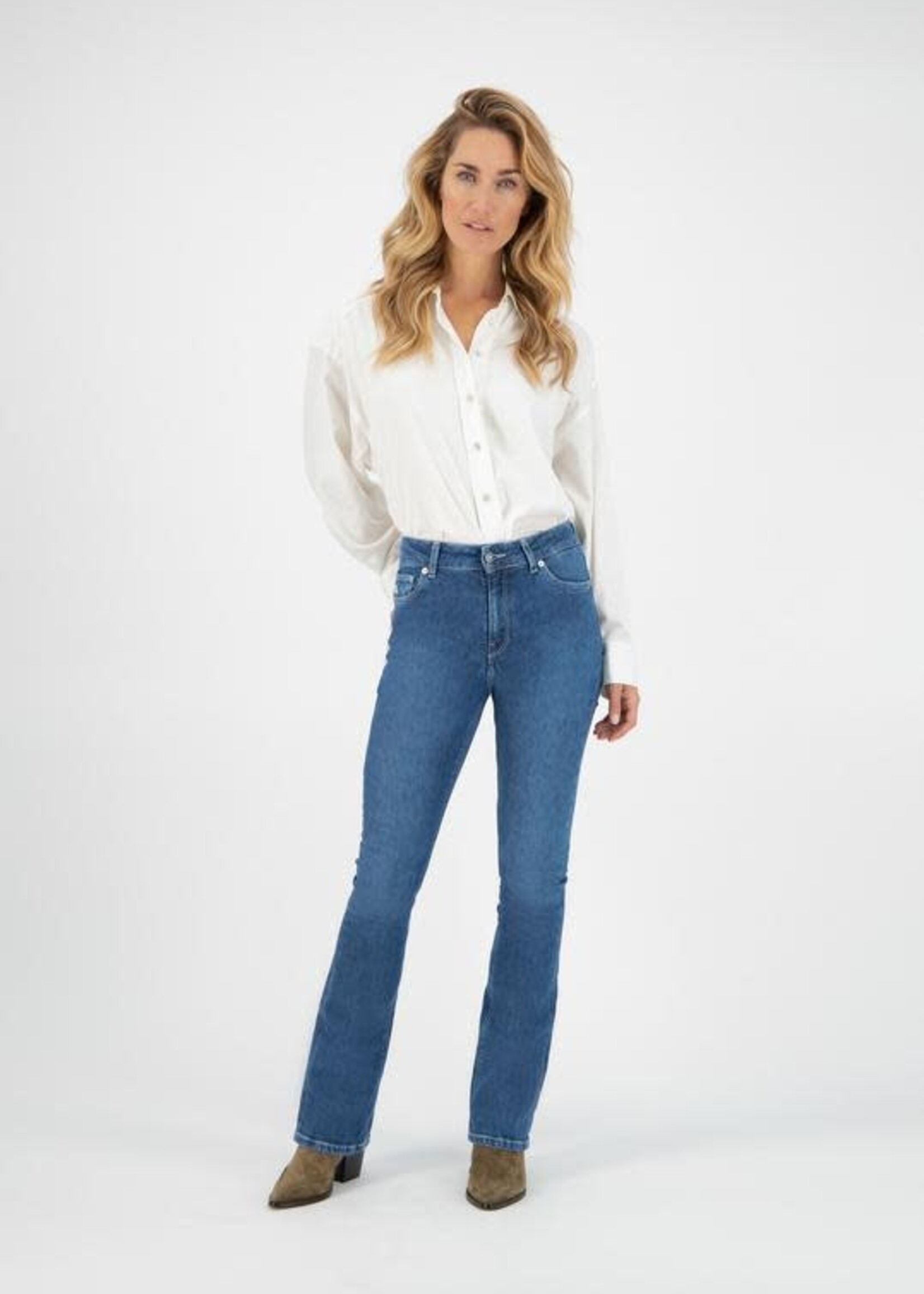 MUD JEANS MUD JEANS FLARED AUTHENTIC INDIGO