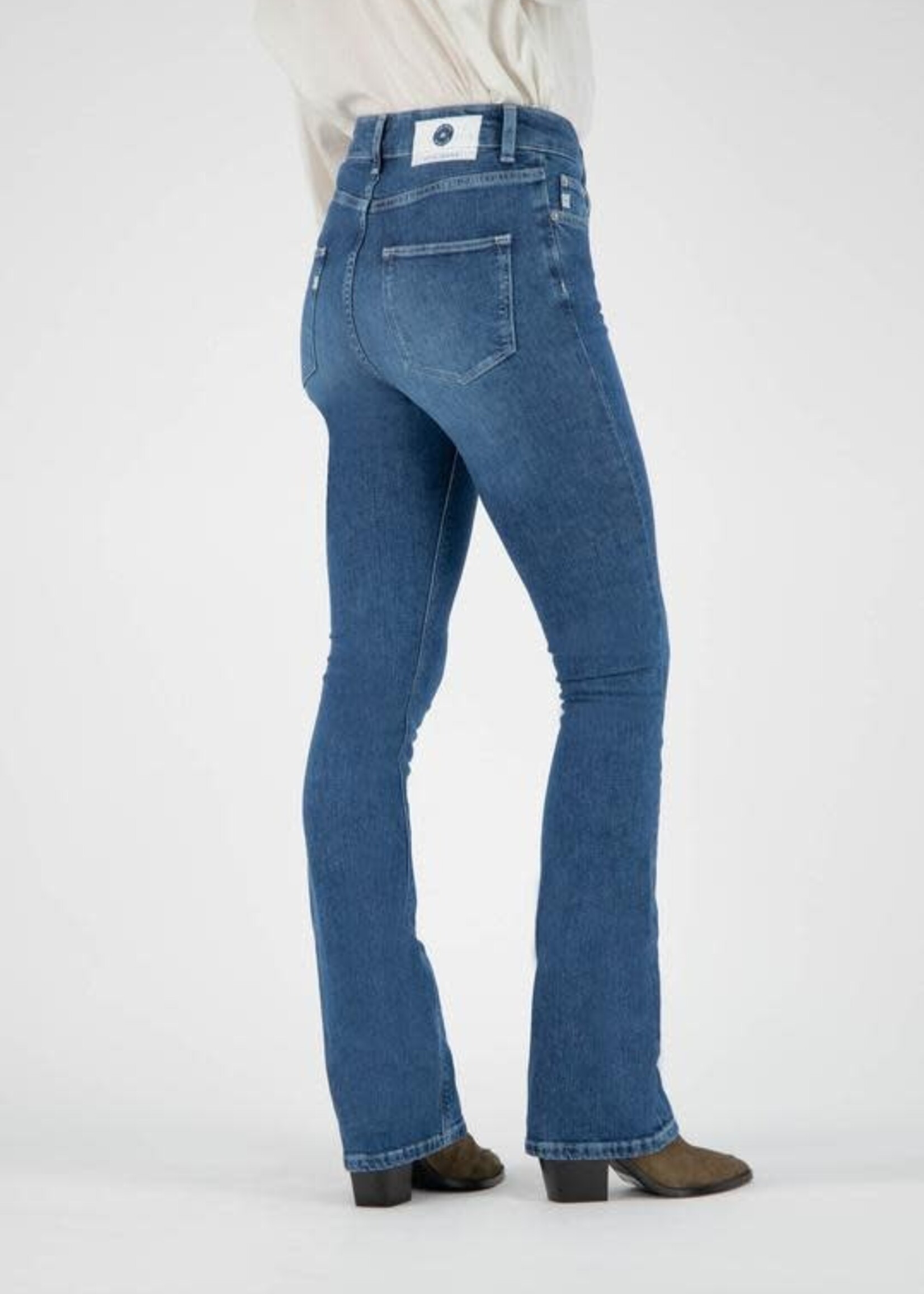 MUD JEANS MUD JEANS FLARED AUTHENTIC INDIGO
