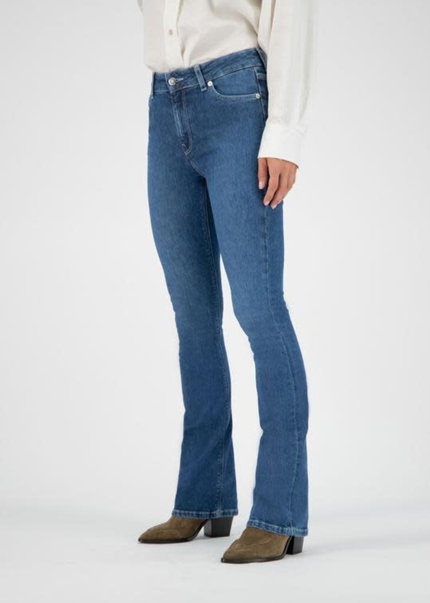 MUD JEANS MUD JEANS FLARED AUTHENTIC INDIGO