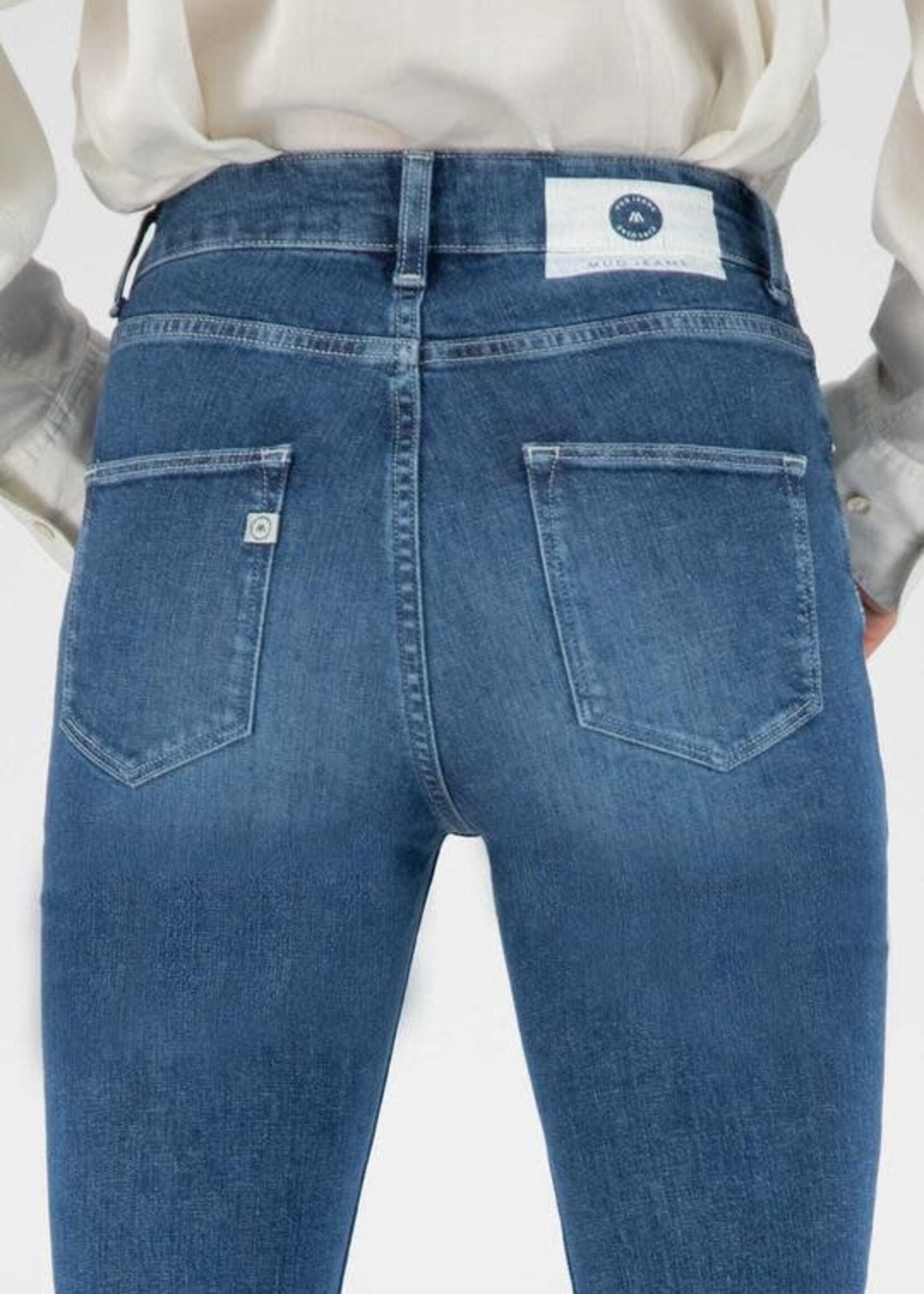 MUD JEANS MUD JEANS FLARED AUTHENTIC INDIGO