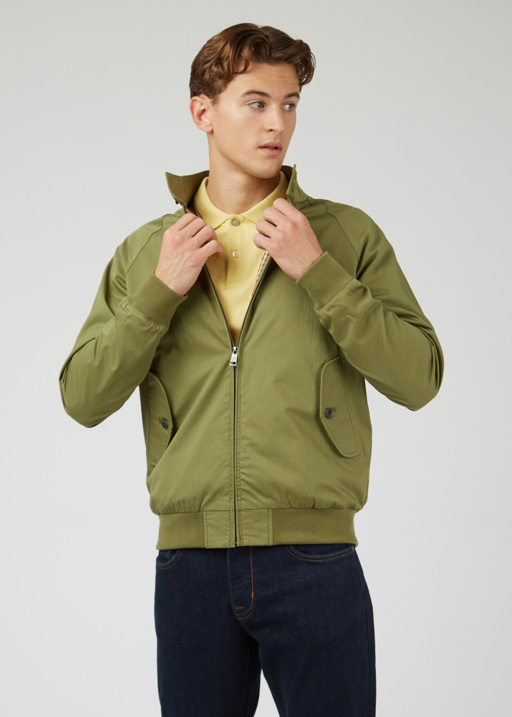 BEN SHERMAN BEN SHERMAN HARRINGTON JACKET LODEN