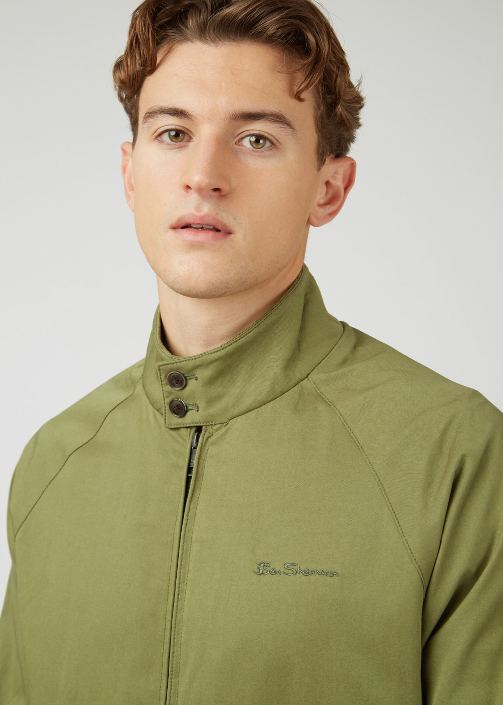 BEN SHERMAN BEN SHERMAN HARRINGTON JACKET LODEN