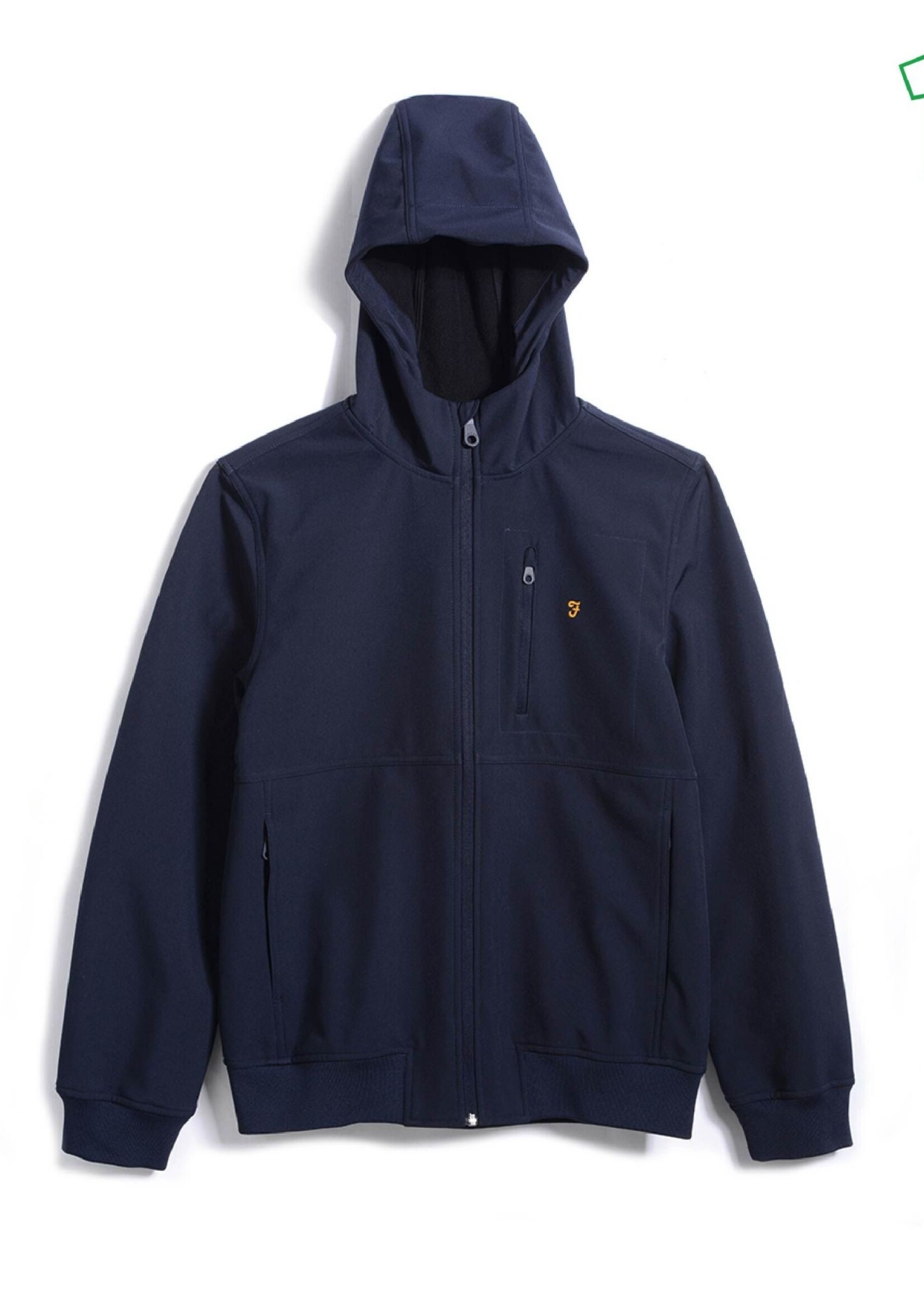 FARAH FARAH RUDD SOFTSHELL JACKET TRUE NAVY