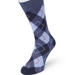 BONNIE DOON BONNIE DOON ARGYLE SOCKS DENIM HEATHER 40 - 46