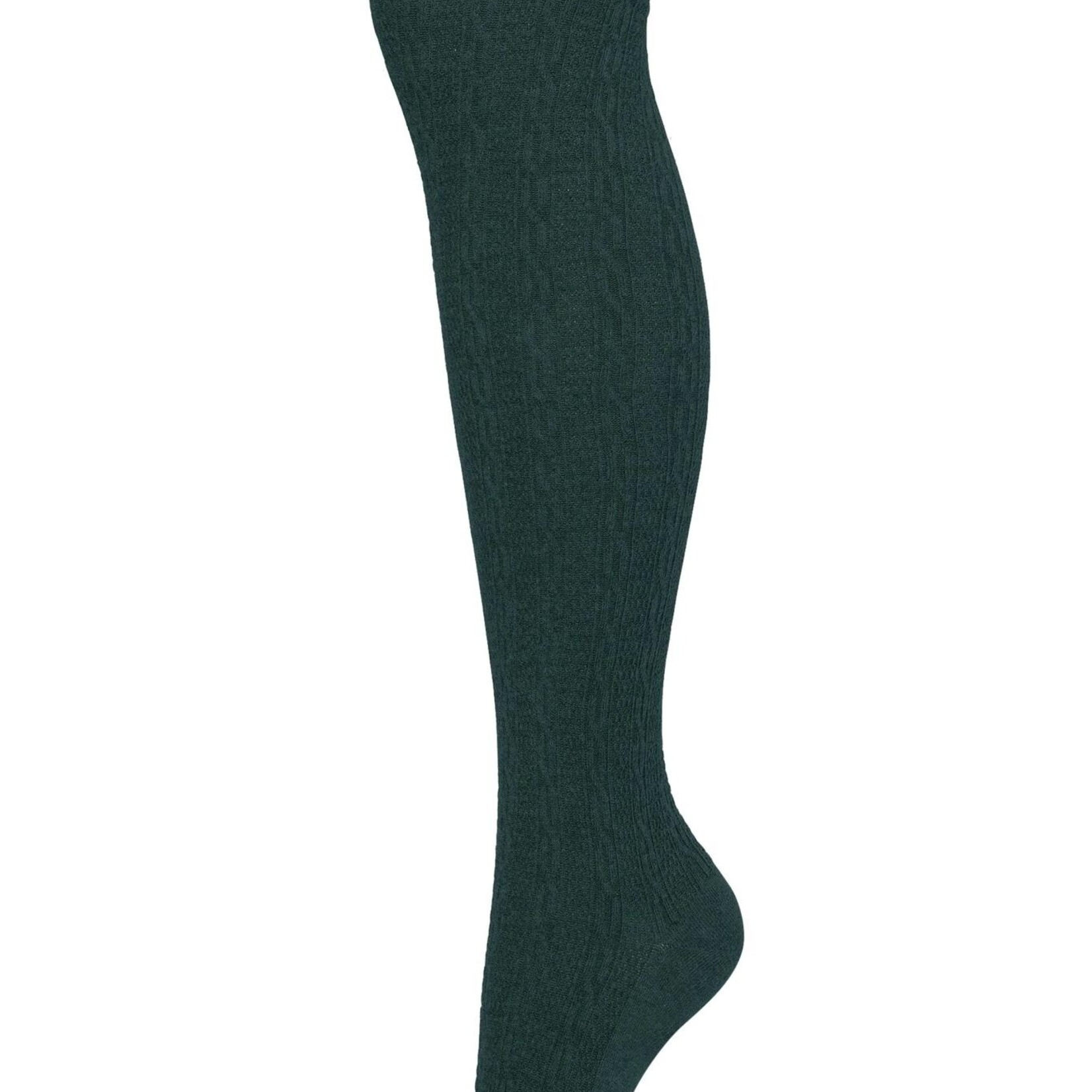 BONNIE DOON BONNIE DOON CLASSIC CABLE TIGHTS  TREKKING GREEN