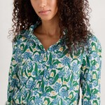 SEASALT CORNWALL SEASALT LARISSA SHIRT WOODLAND GARLIC CHALK