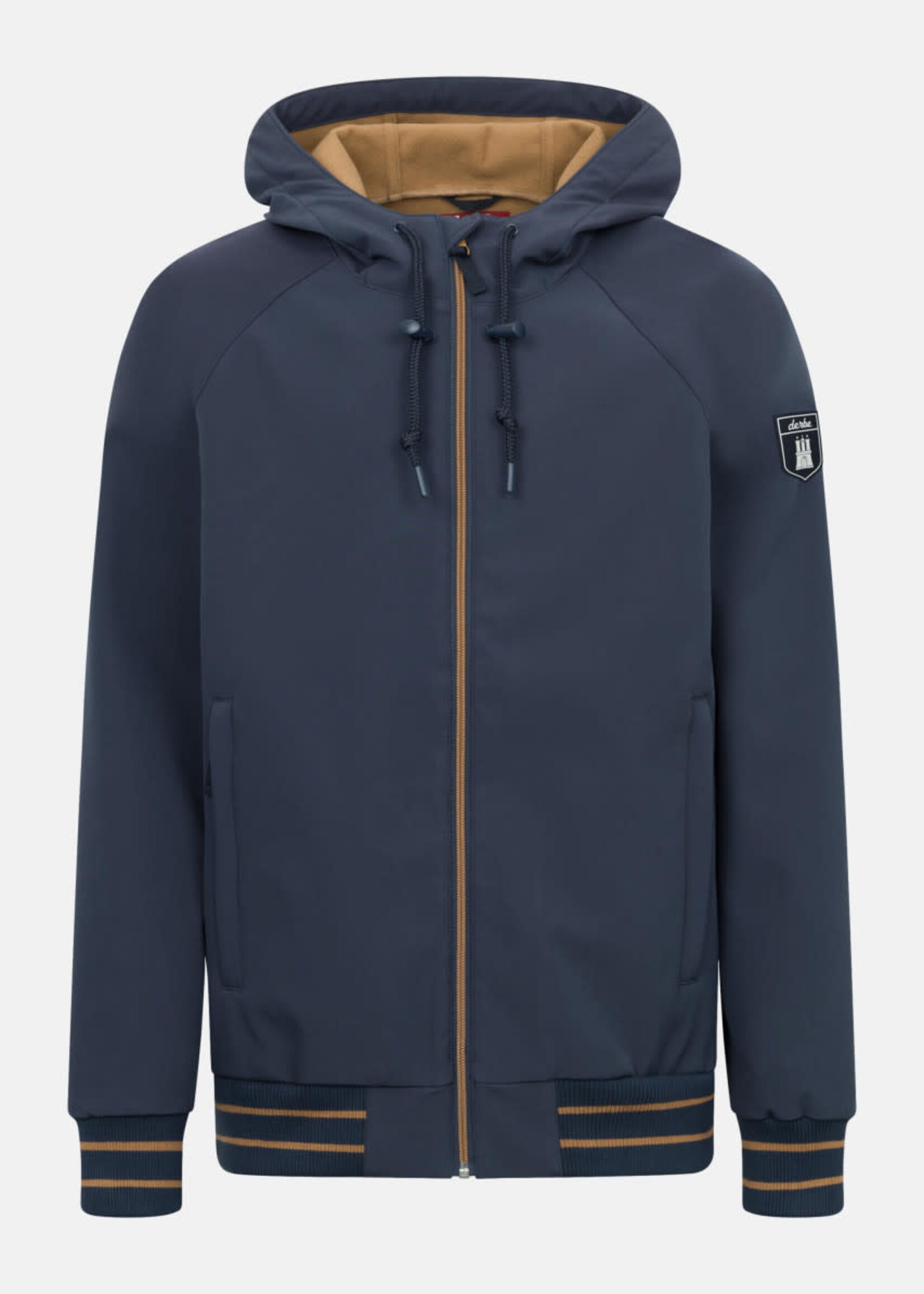 DERBE DERBE HELGOBY SOFTSHELL JACKET CHIPMUNK