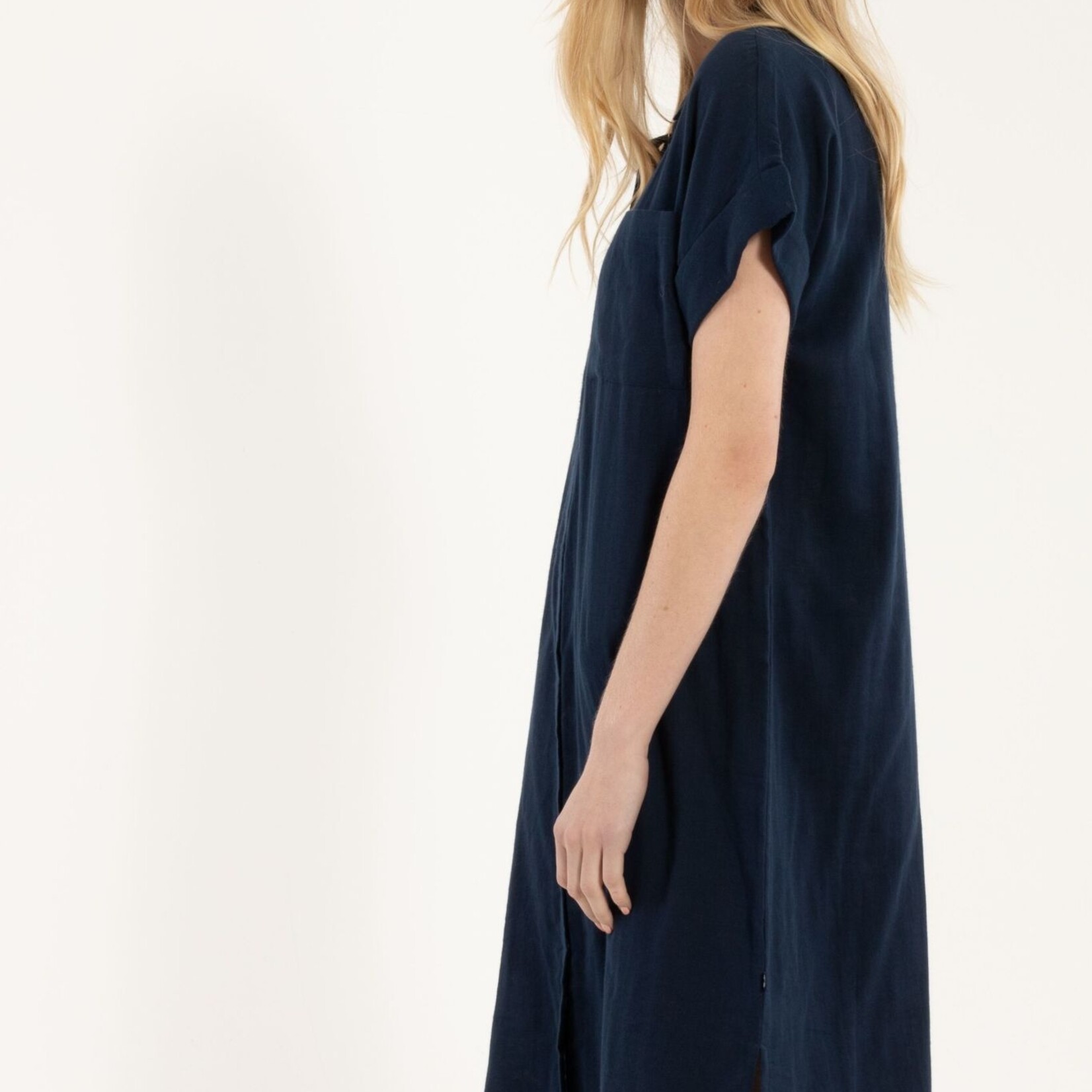 DANEFAE DANEFAE DANERRAND DRESS DARK NAVY