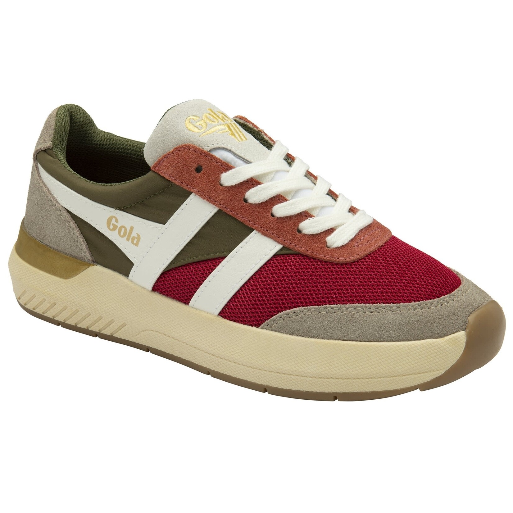 GOLA GOLA RAVEN RASPBERRY/KHAKI/FEATHER GREY