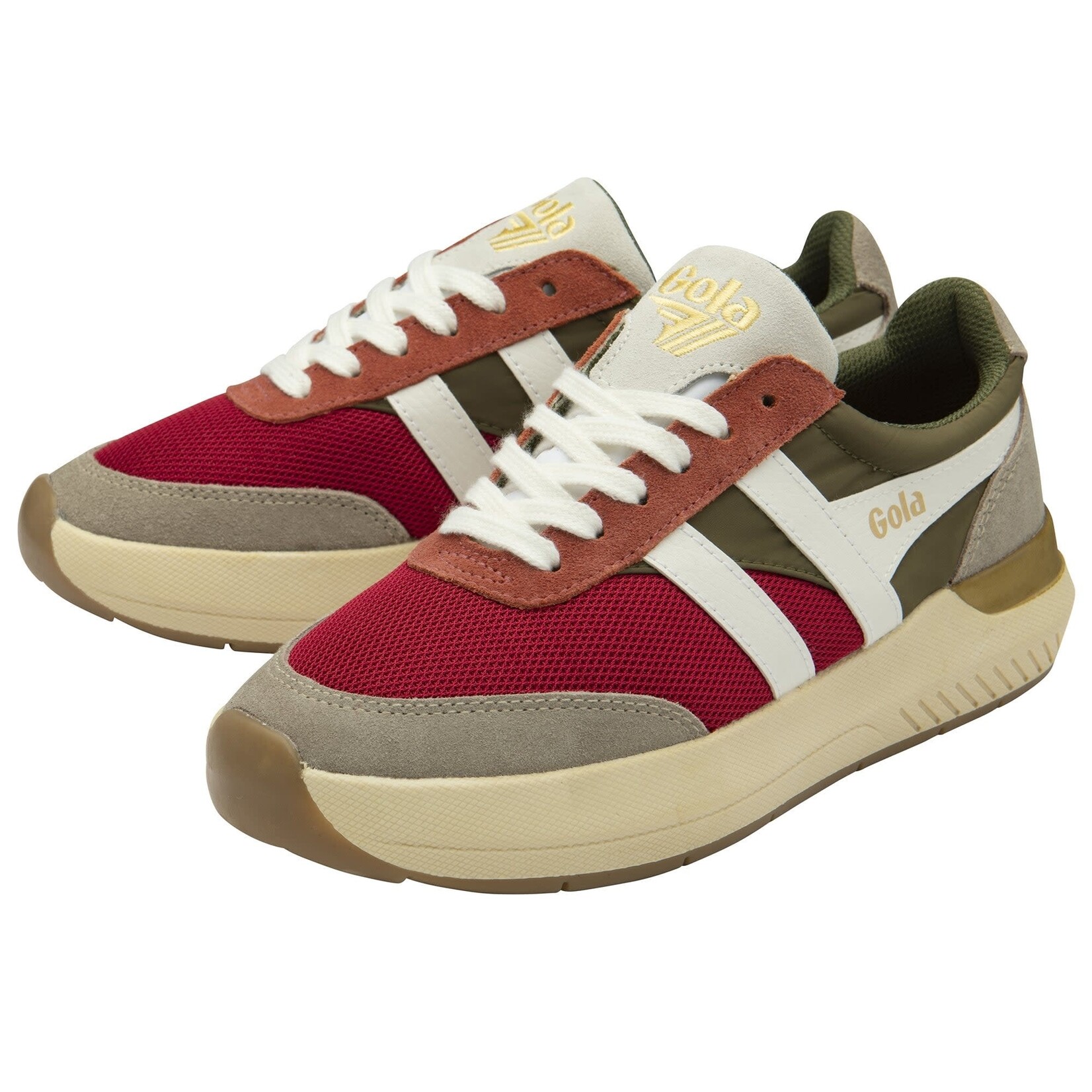 GOLA GOLA RAVEN RASPBERRY/KHAKI/FEATHER GREY