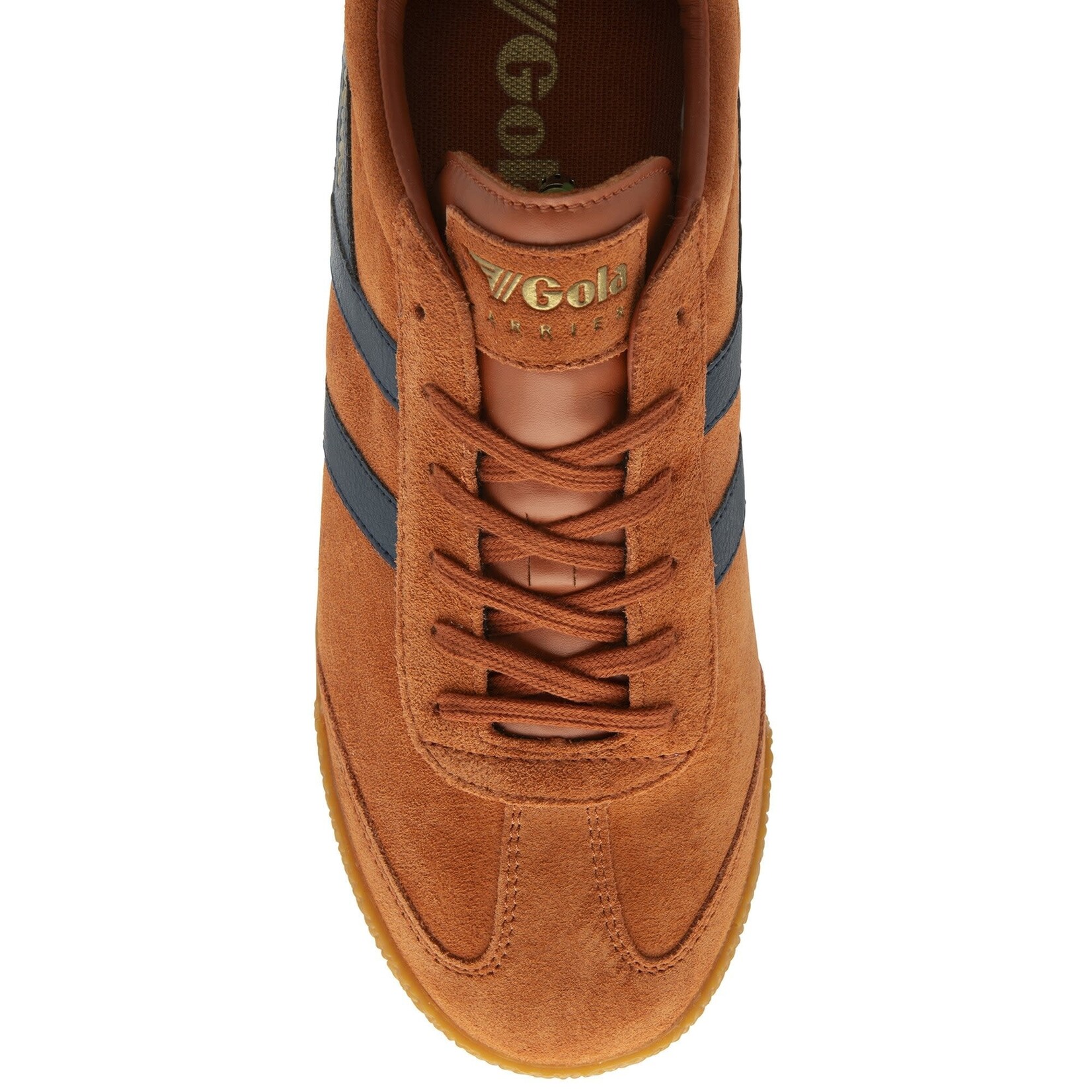 GOLA GOLA HARRIER SUEDE MOODY ORANGE NAVY