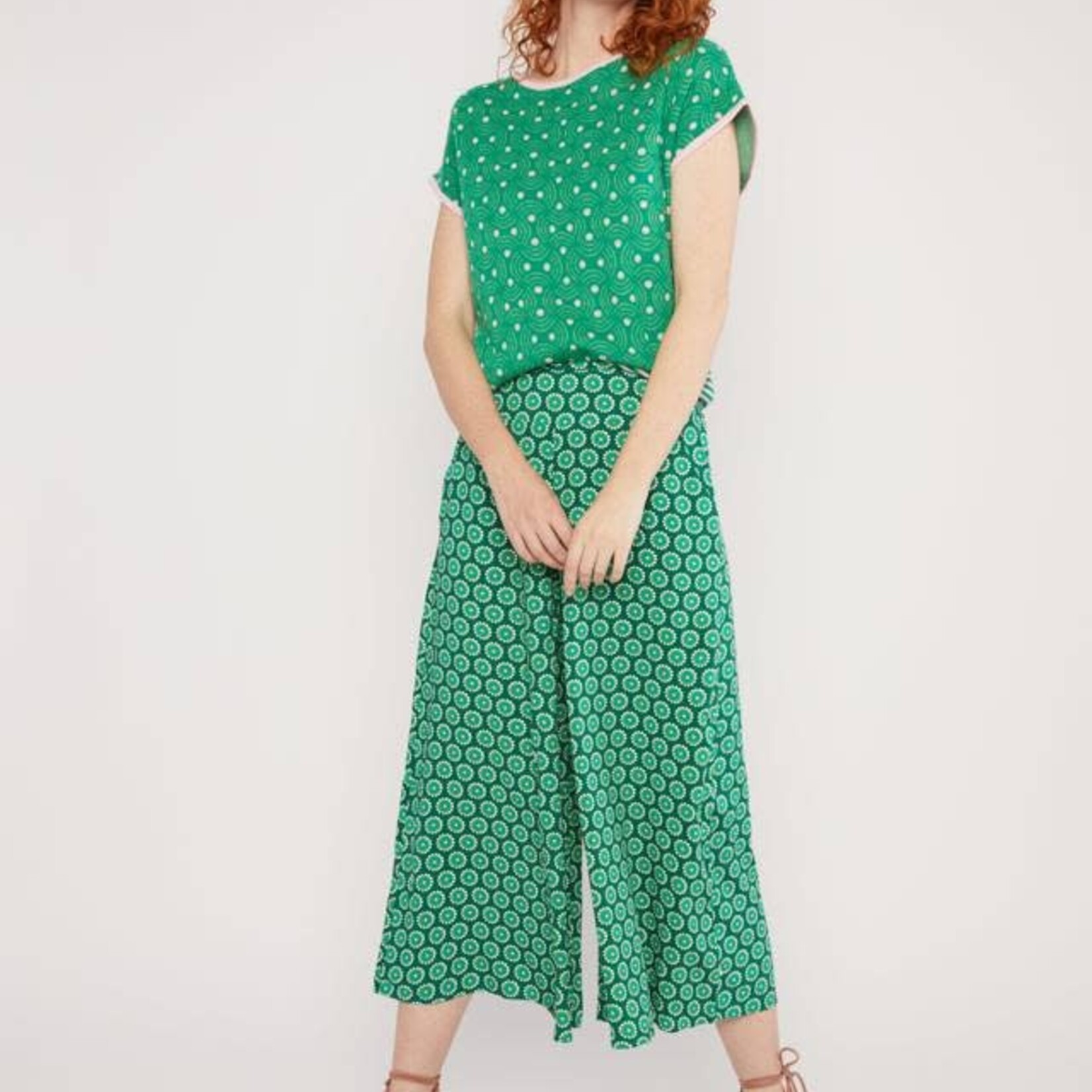 BLUTSGESCHWISTER BLUTSGESCHWISTERIN FULL BLOOM LIVELY CUTE FLOWER JUMPSUIT