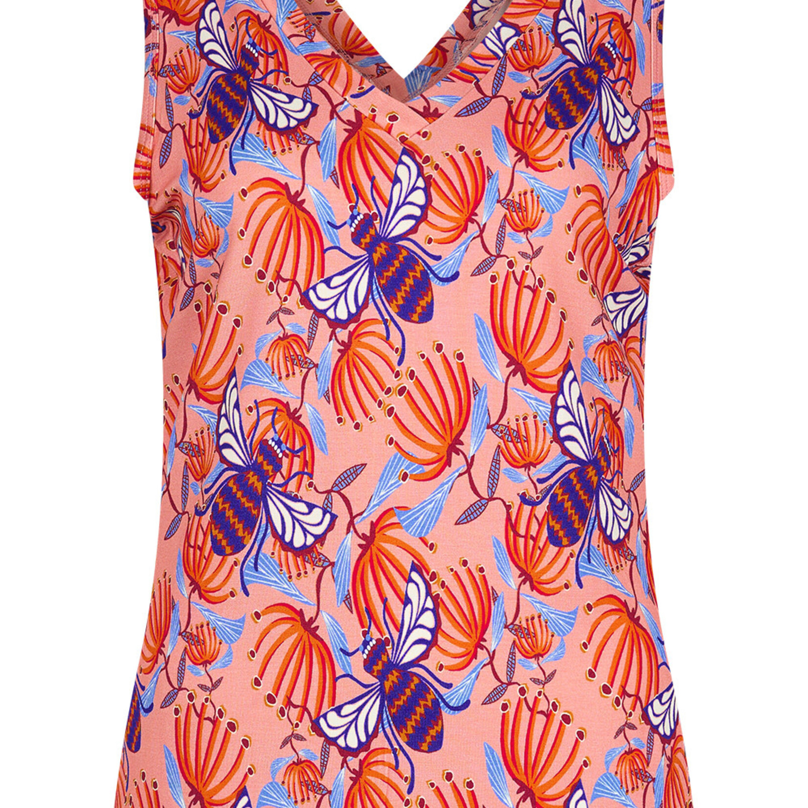 BAKERY LADIES BAKERY LADIES SINGLET SIMONE BEE AND ORCHID SHELL