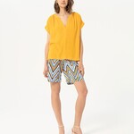 SURKANA SURKANA  SLEEVELESS BLOUSE YELLOW