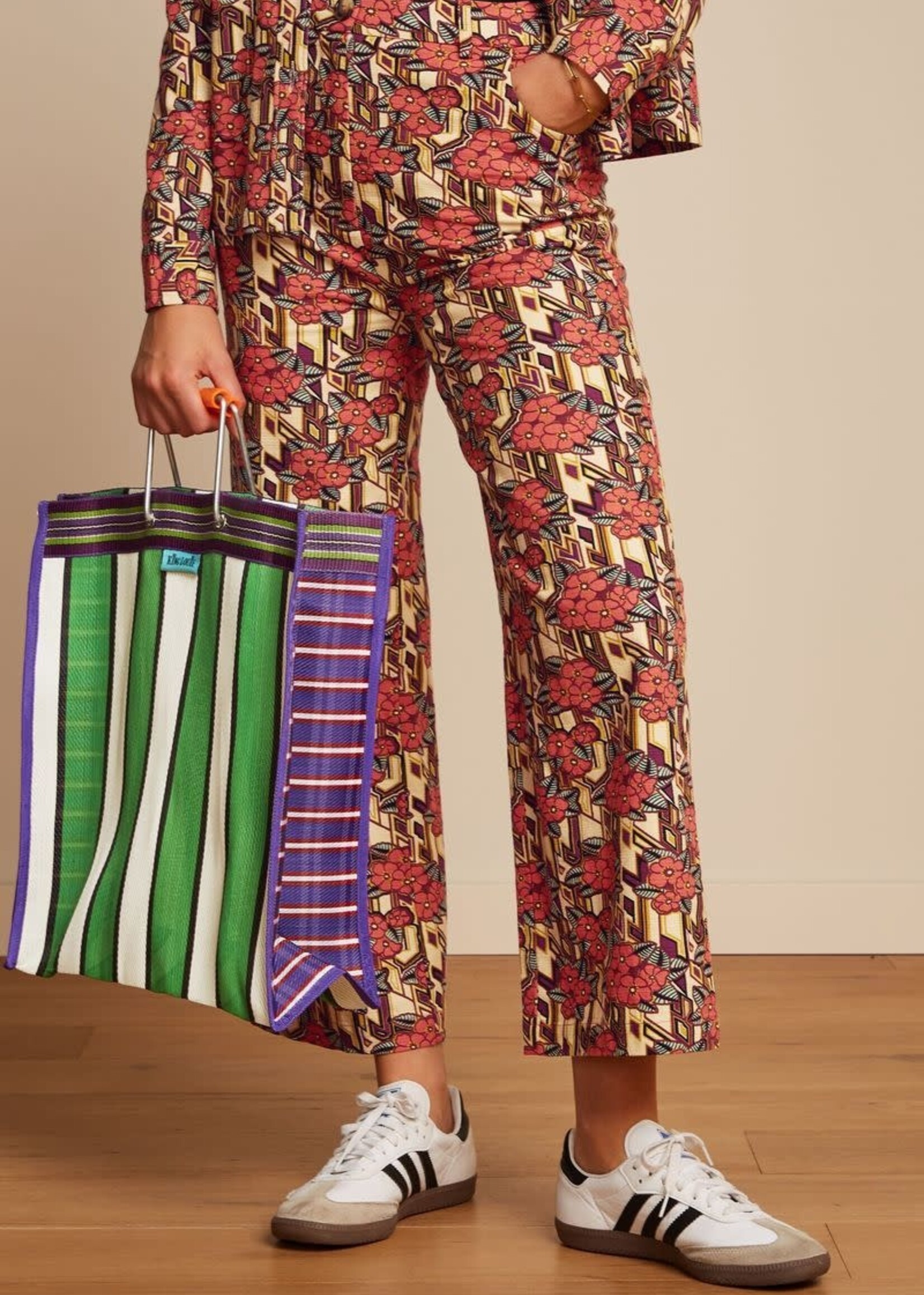 KING LOUIE KING LOUIE SMALL SHOPPER MERCADO FERN GREEN