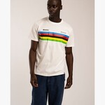 ANTWRP ANTWRP UCI STRIPES T-SHIRT - REGULAR FIT OFF WHITE