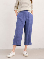 SEASALT CORNWALL SEASALT POLEACRE CROPS LUPIN LINNEN TROUSER