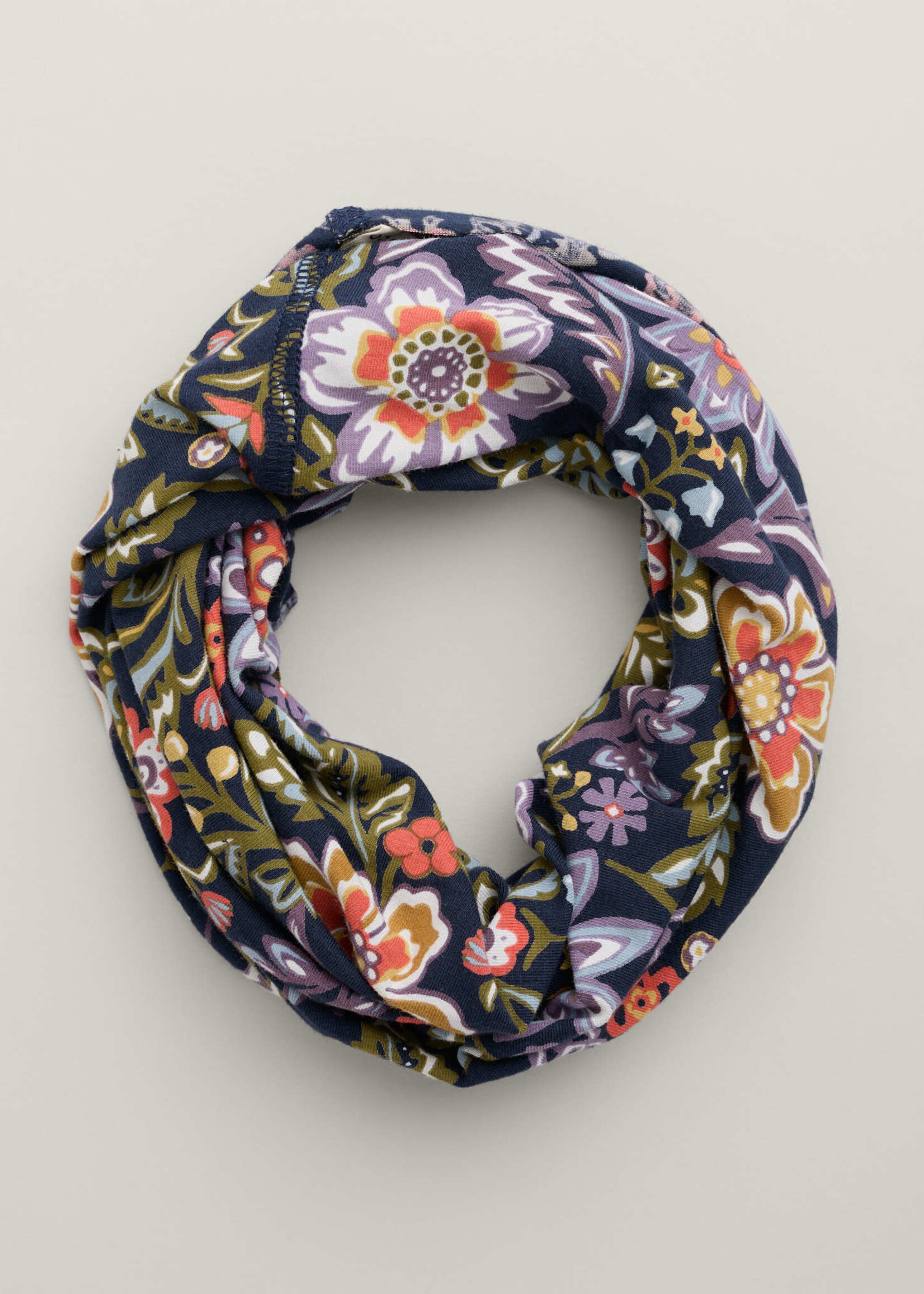 SEASALT CORNWALL SEASALT NEW EVERYDAY CIRCLE SCARF RUSTIC FLORAL MARITIME