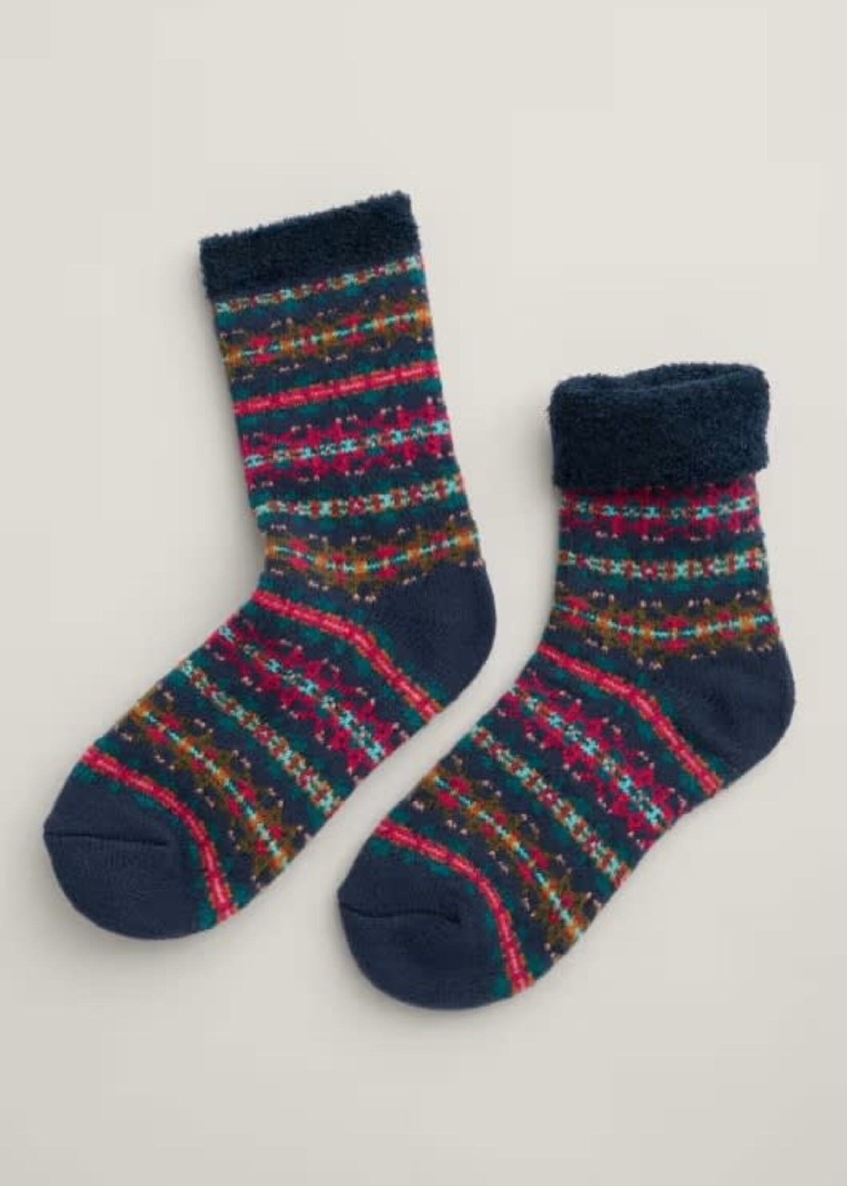 SEASALT CORNWALL SEASALT CABIN SOCKS PALACE COVE MARITIME MULTI