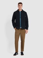 FARAH FARAH FERNCROFT WADDED OVERSHIRT TRUE NAVY