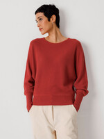 SKFK SKFK IBAR-GOTS SWEATER TILE RED