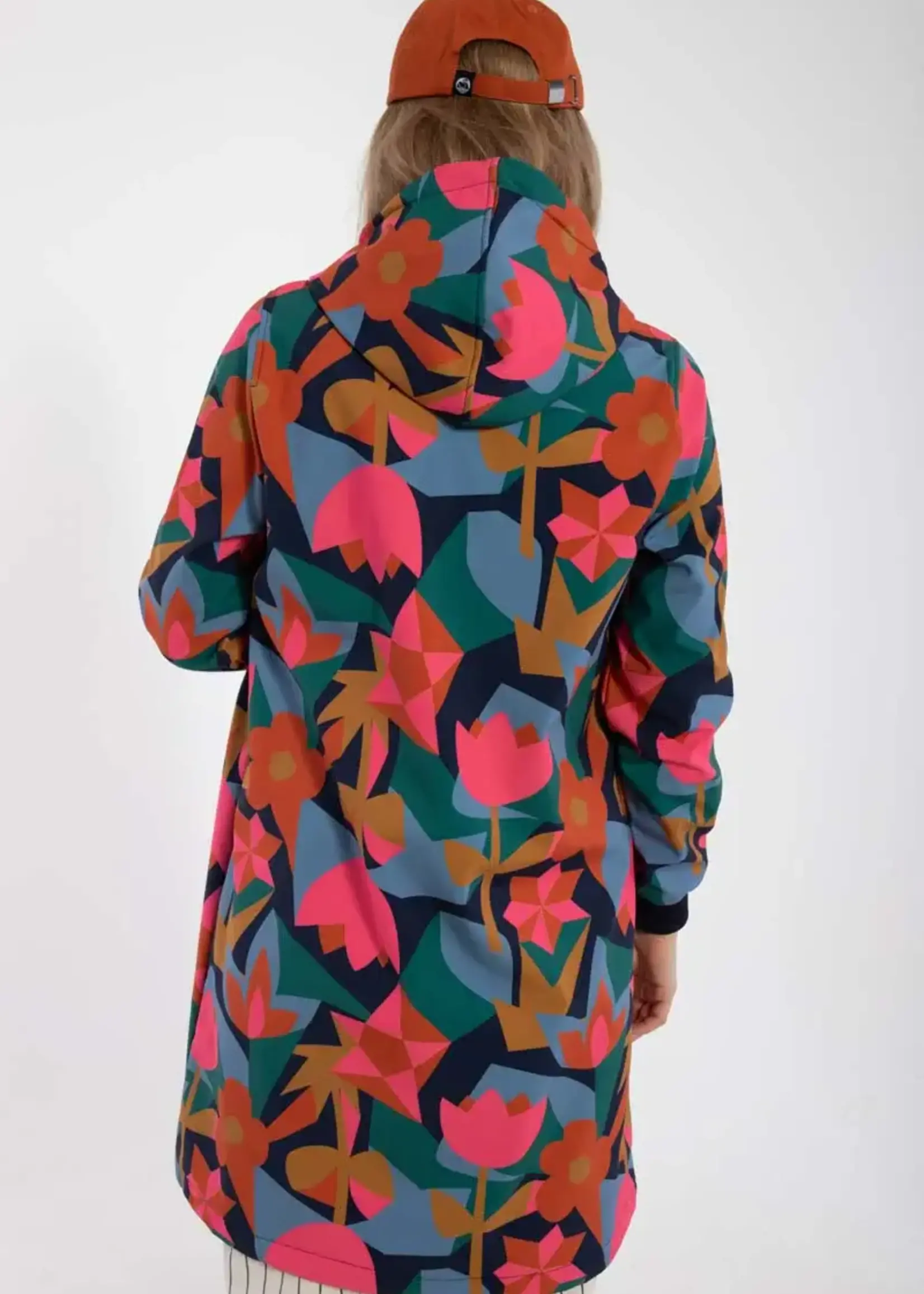 DANEFAE DANEFAE DANEKARLA SOFTSHELL JACKET DARK NAVY GEOFLEUR