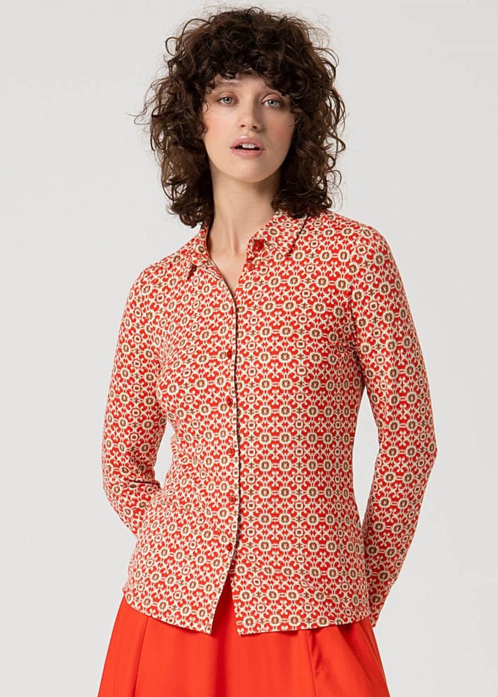 SURKANA SURKANA  LONG SLEEVE SHIRT PINK