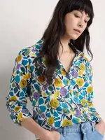 SEASALT CORNWALL SEASALT LARISSA SHIRT ZENNOR BLOOMS CHALK