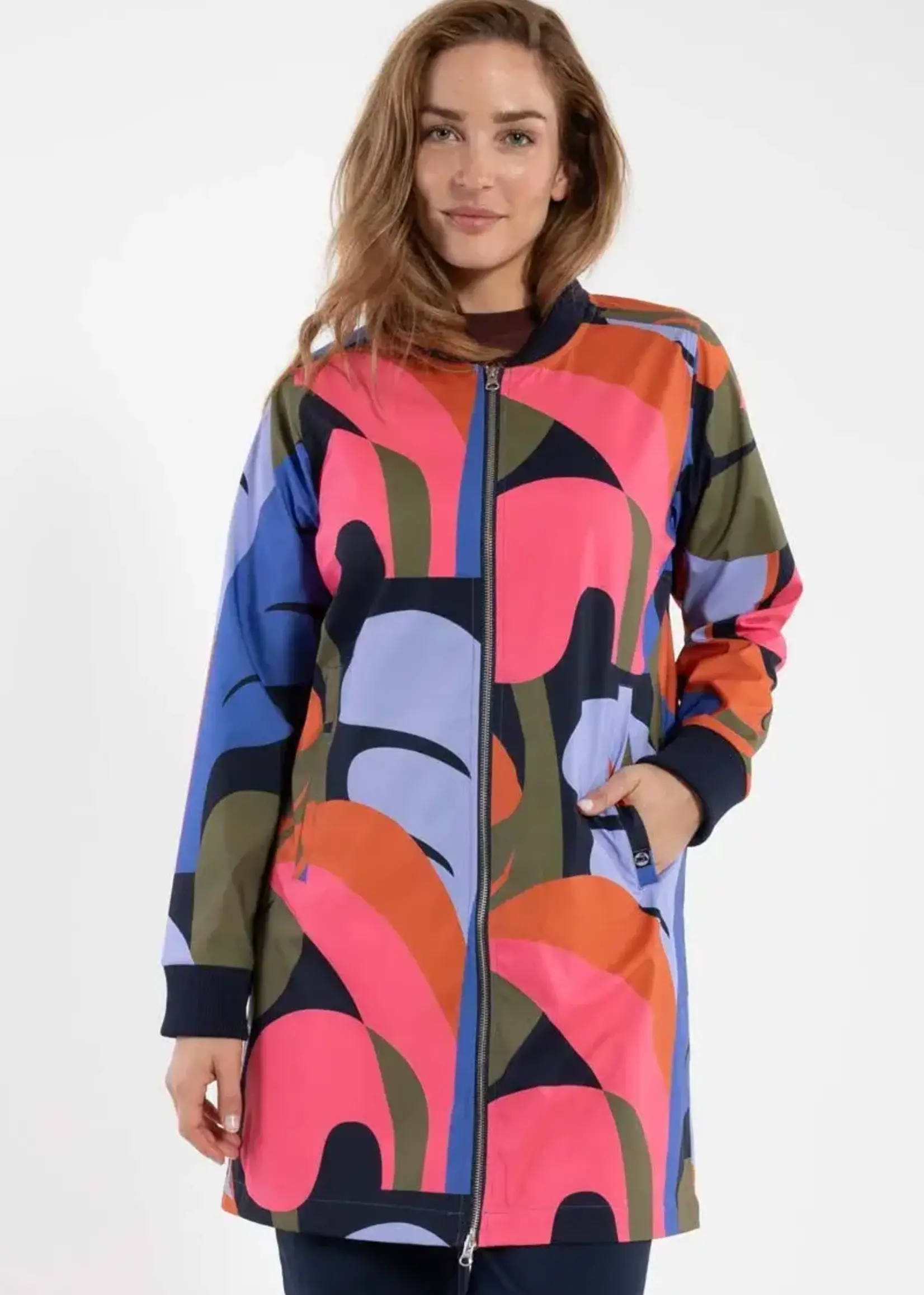 DANEFAE DANEFAE DANAMALIENBORG BRUSHED SHELL JACKET DARK NAVY TROPS