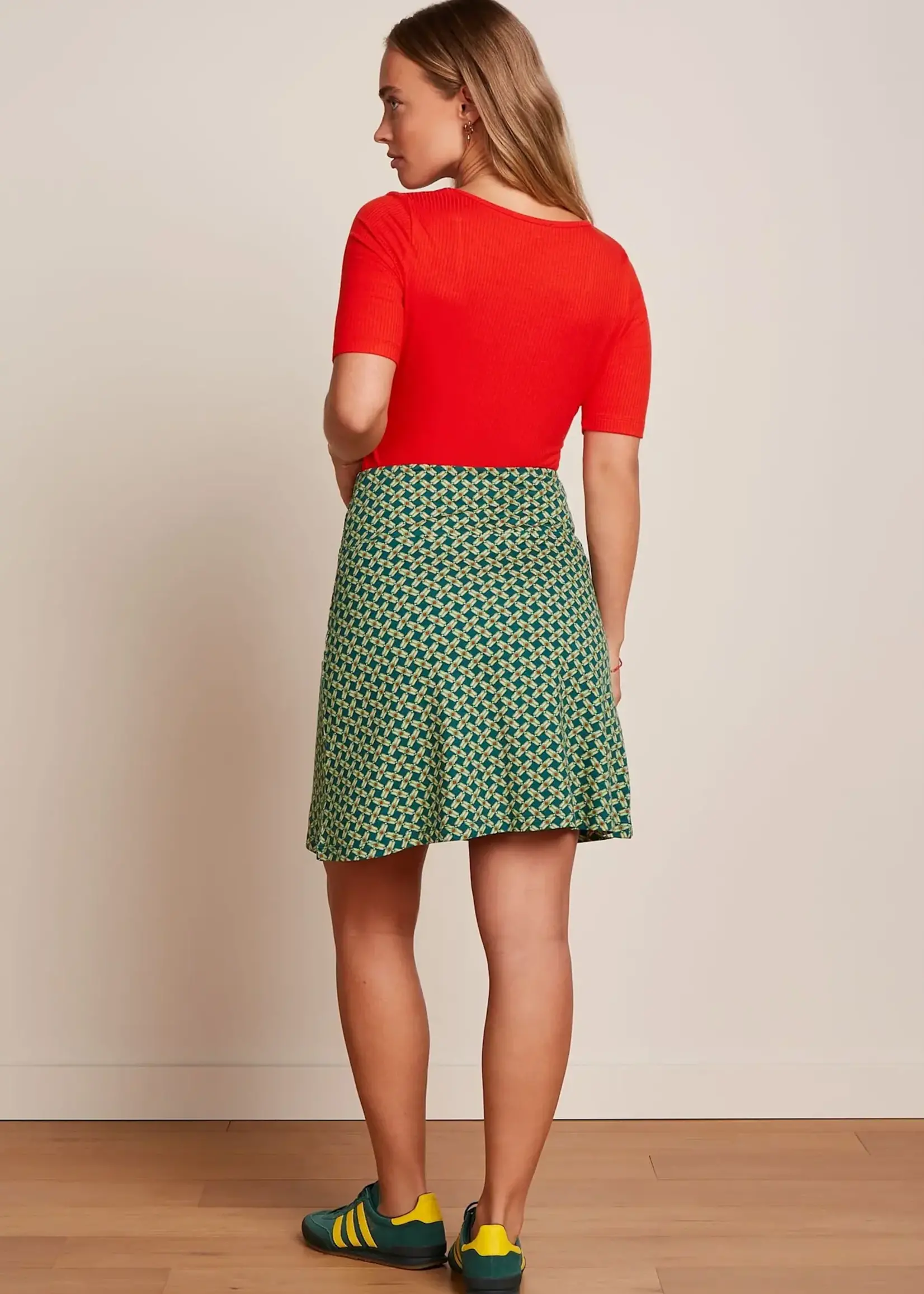 KING LOUIE KING LOUIE BORDER SKIRT SCALA KAYAKING GREEN