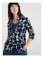 SEASALT CORNWALL SEASALT LARISSA SHIRT PEBBLE MONOPRINT ARAN
