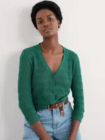 SEASALT CORNWALL SEASALT SWEET DAY CARDIGAN PINE SHOOTS