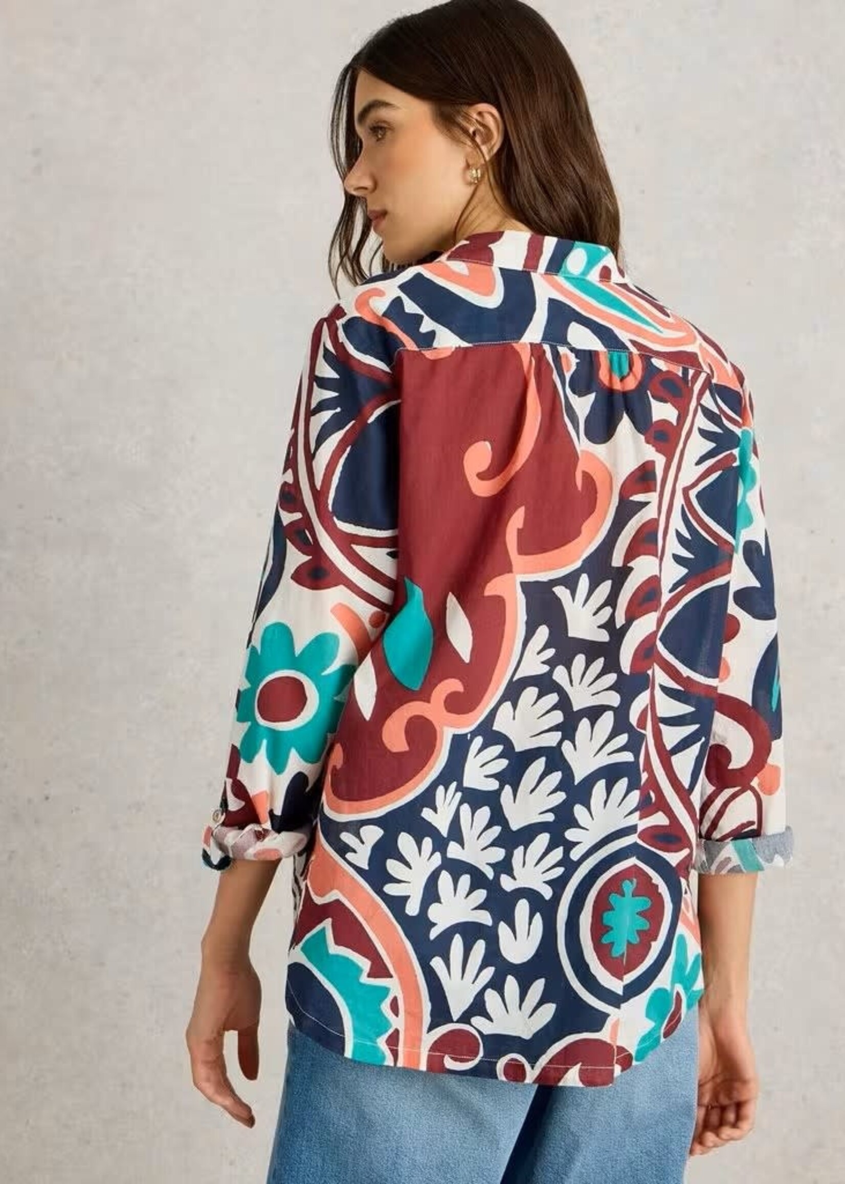 WHITE STUFF WHITE STUFF SOPHIE BLOUSE MULTI