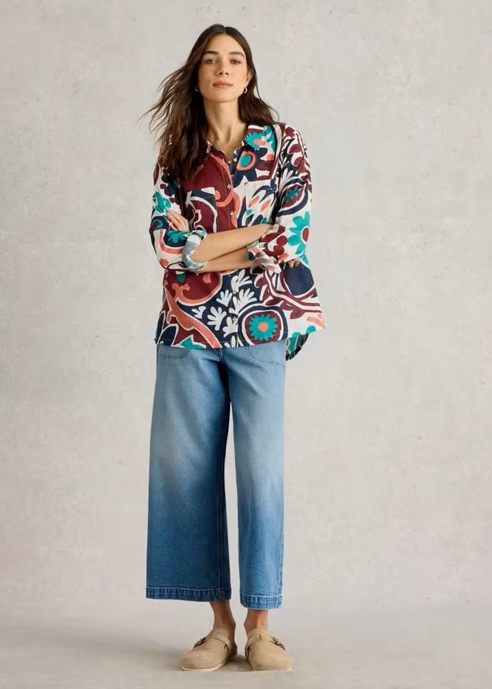 WHITE STUFF WHITE STUFF SOPHIE BLOUSE MULTI