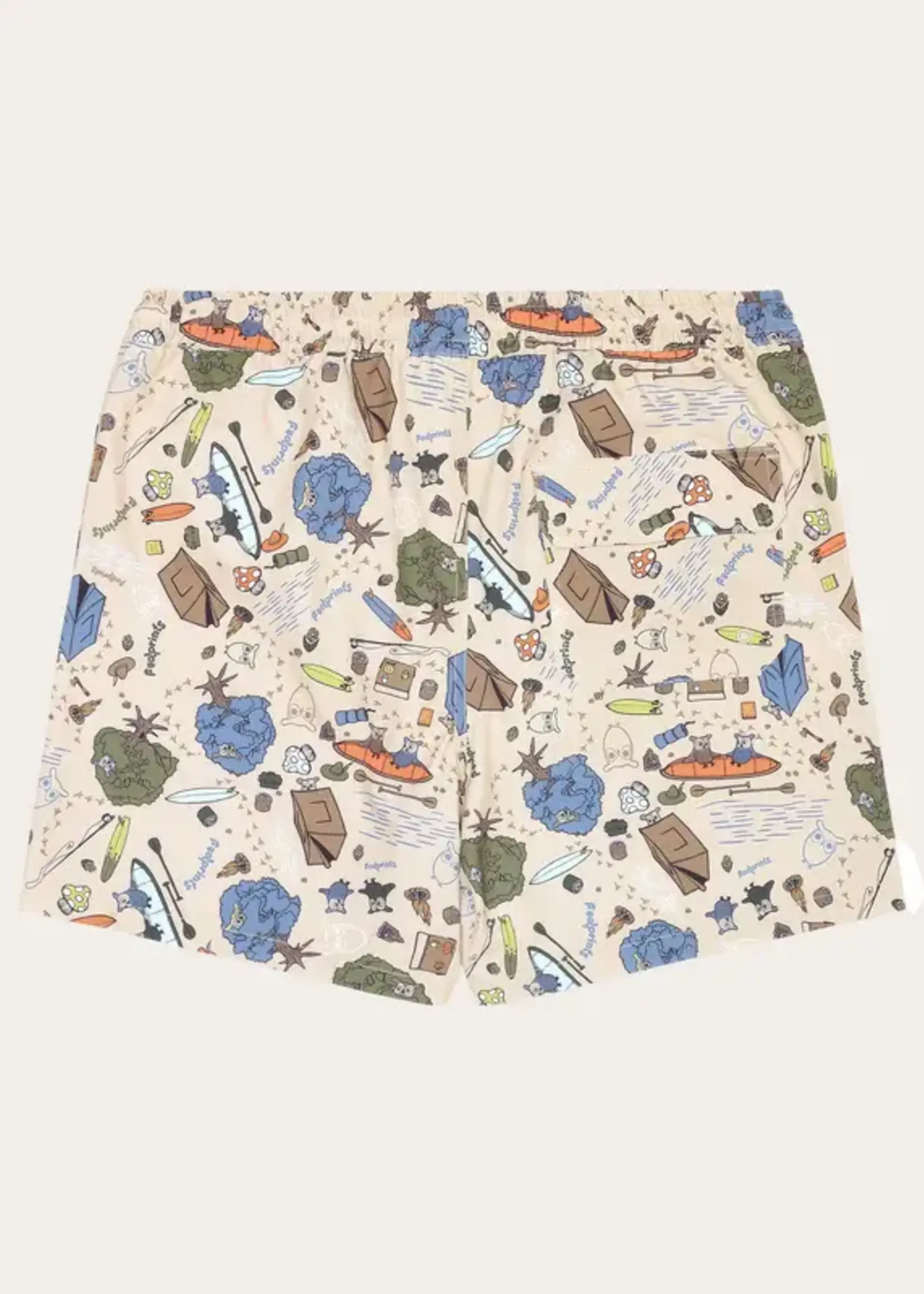 KNOWLEDGE COTTON APPAREL KNOWLEDGE COTTON APP STRETCH SWIMSHORT PICS 1180018