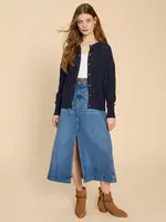 WHITE STUFF WHITE STUFF LULU CARDIGAN DARK NAVY