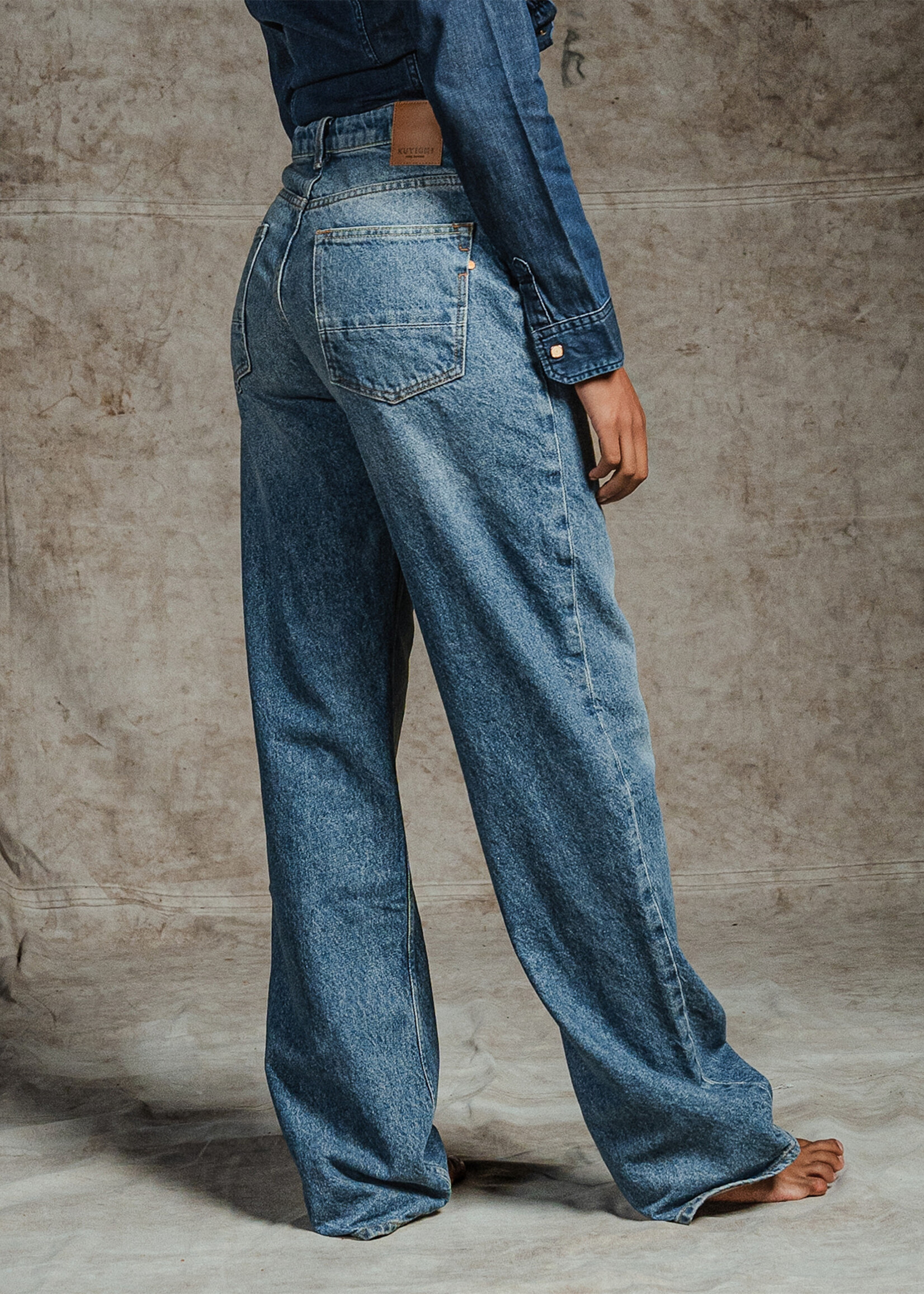 KUYICHI KUYICHI IZABELLA STRAIGHT OLD BLUE