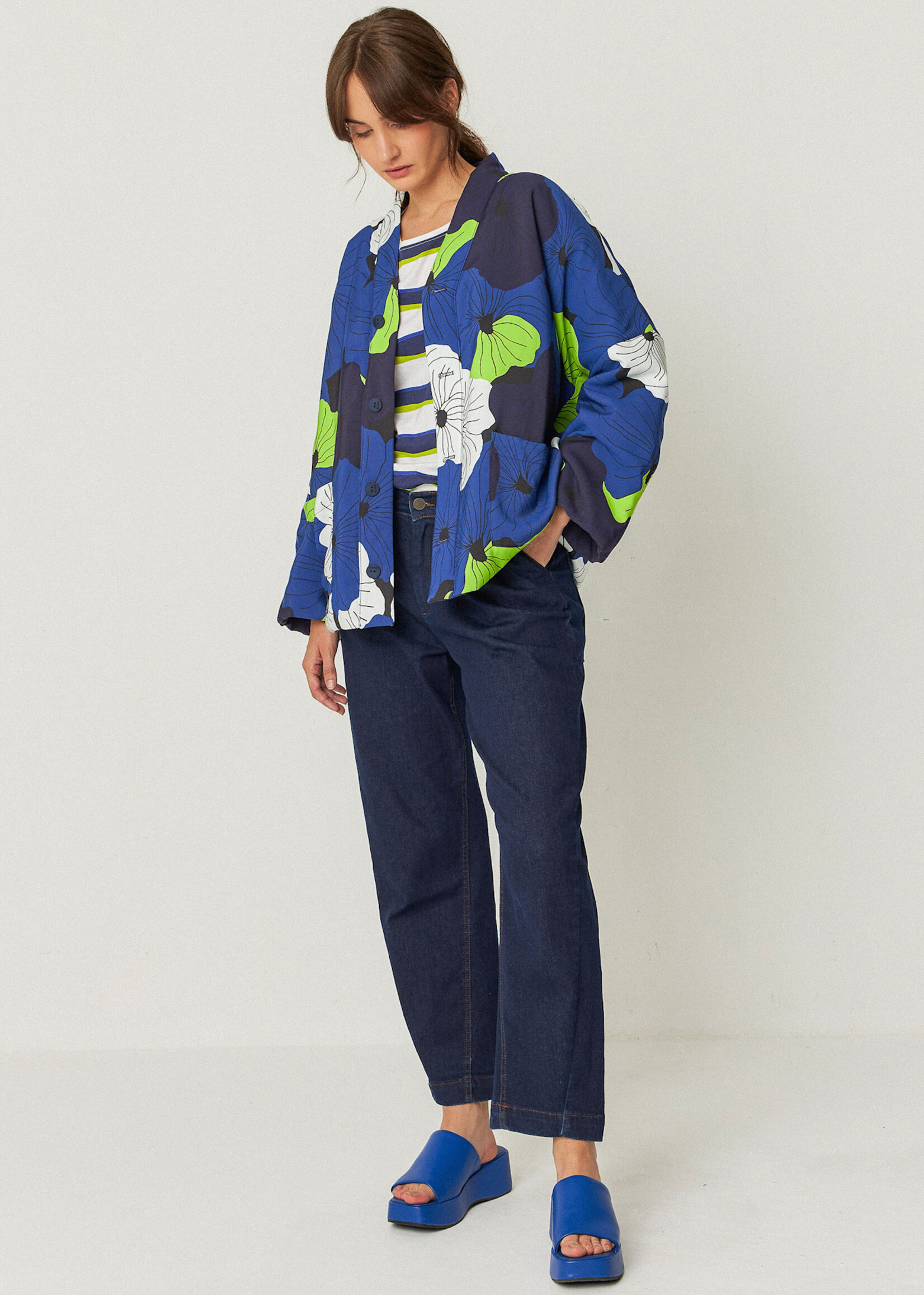 SKFK SKFK AMATA TROUSER DARK DENIM