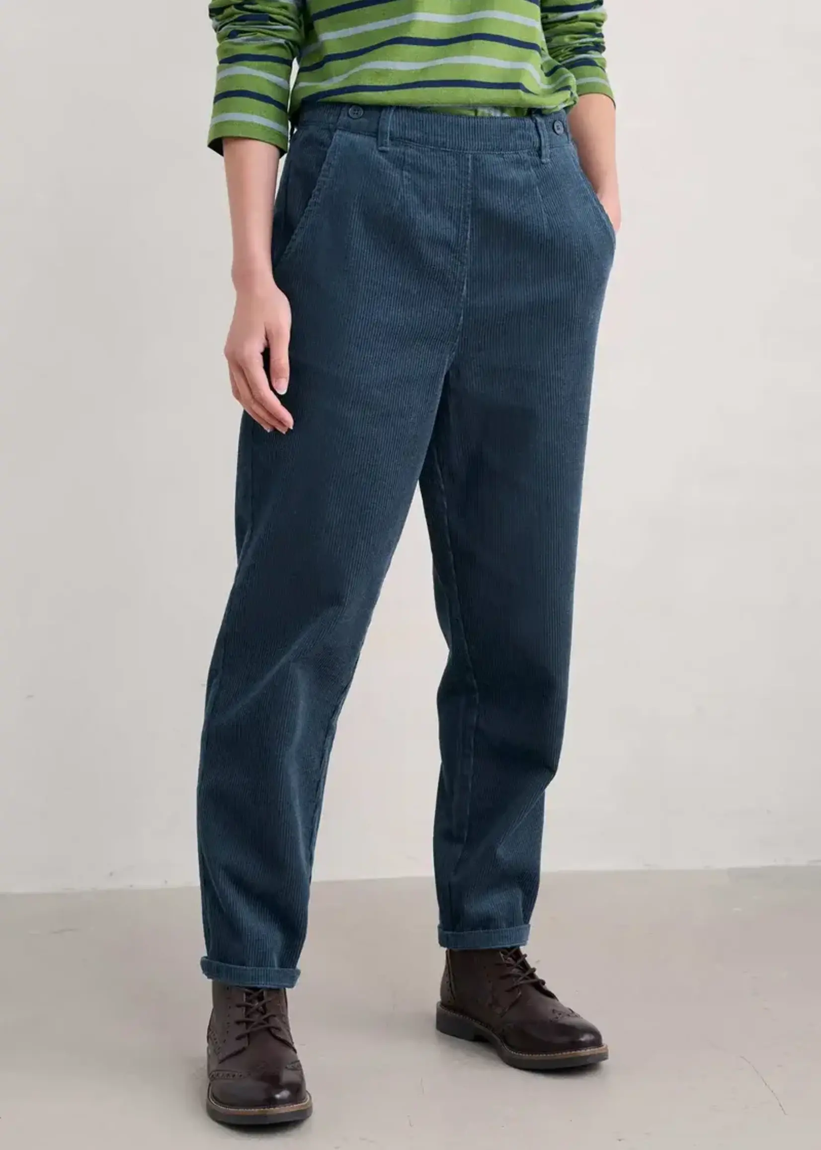SEASALT CORNWALL SEASALT PORFELL TROUSERS SEA CAVE
