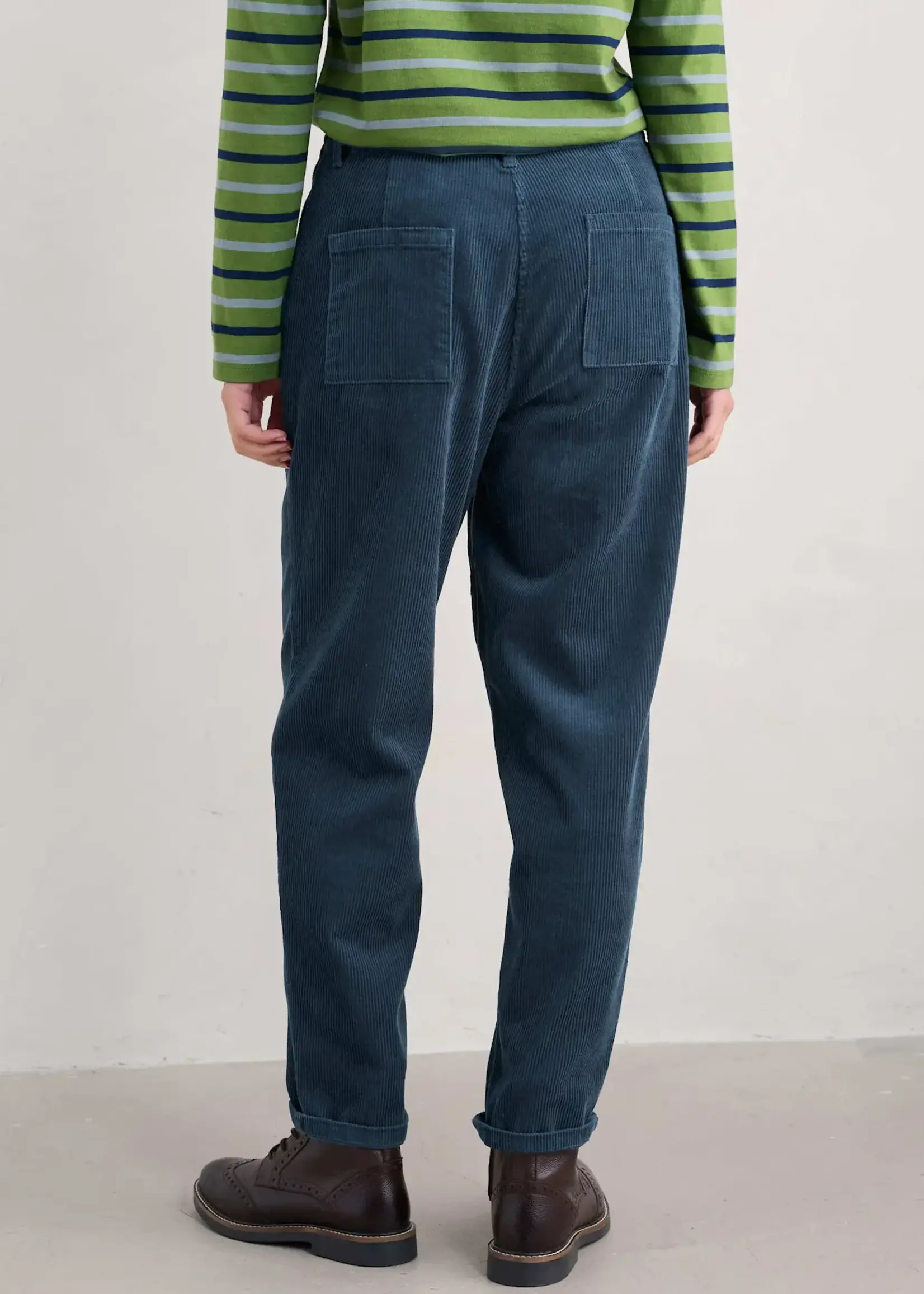 SEASALT CORNWALL SEASALT PORFELL TROUSERS SEA CAVE