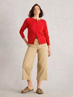 WHITE STUFF WHITE STUFF LULU CARDIGAN MID RED