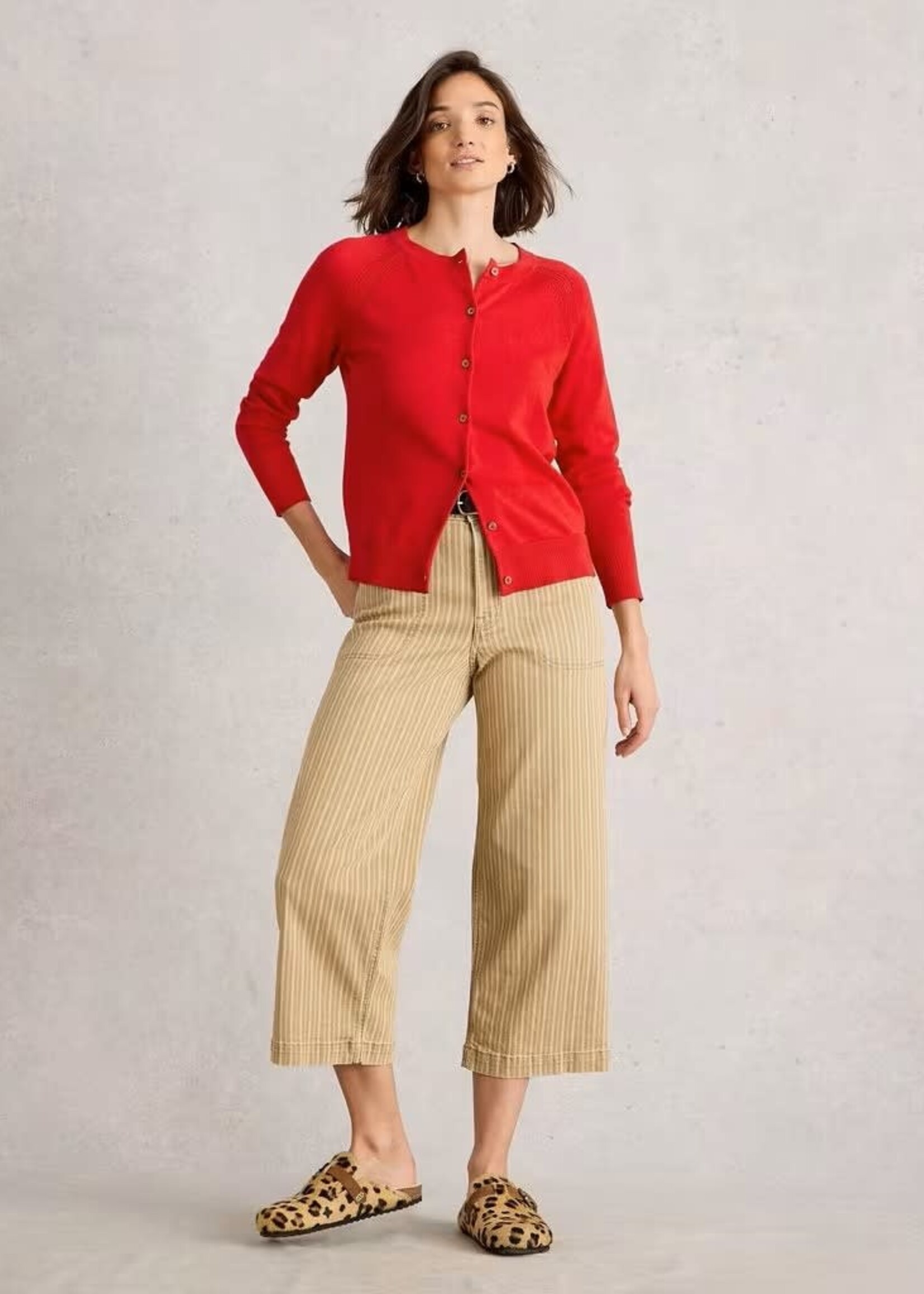 WHITE STUFF WHITE STUFF LULU CARDIGAN MID RED