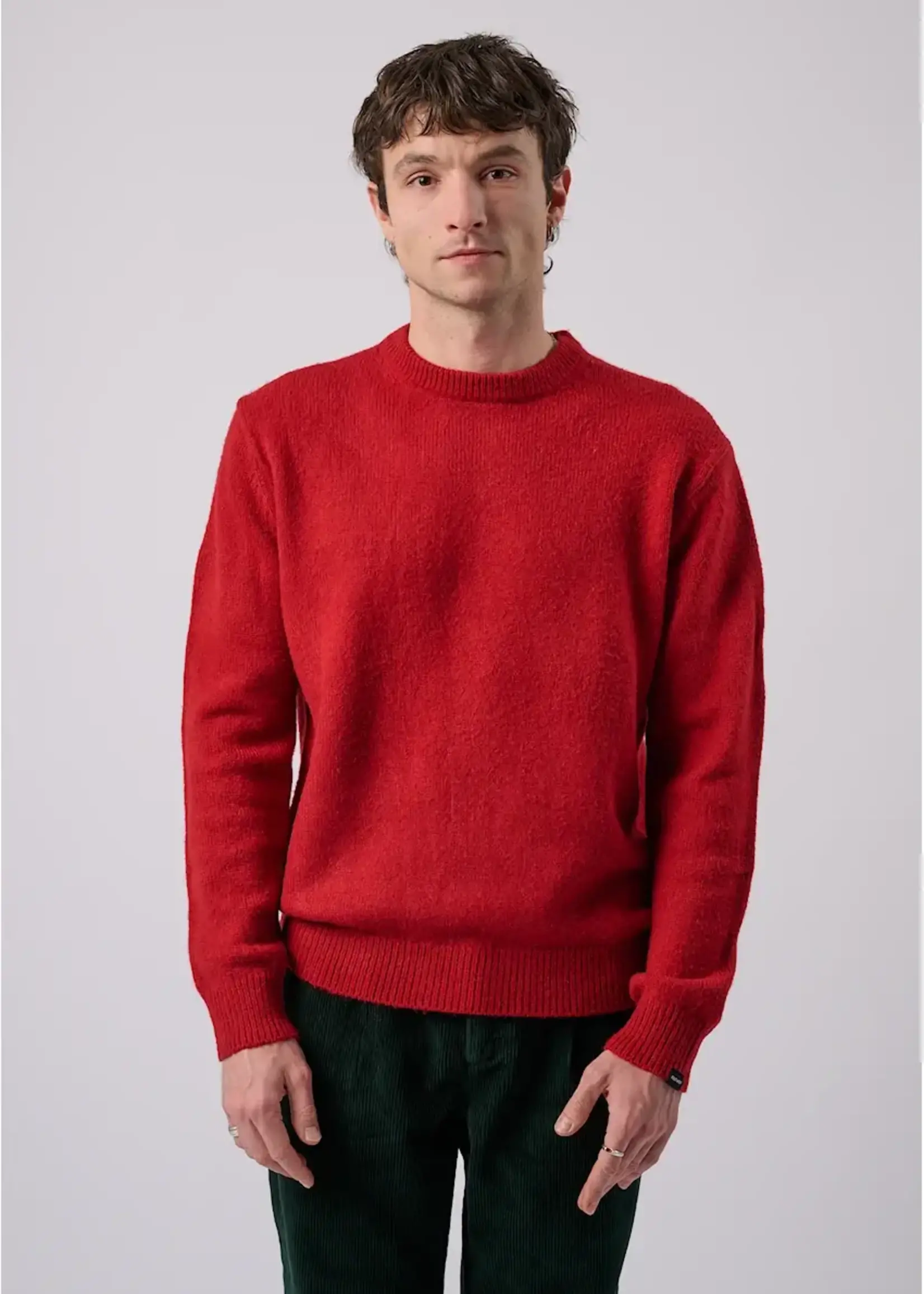 ANTWRP ANTWRP SOFT CREWNECK CRIMSON RED
