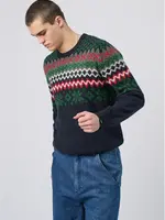 ANTWRP ANTWRP CREWNECK PRINT INK BLUE