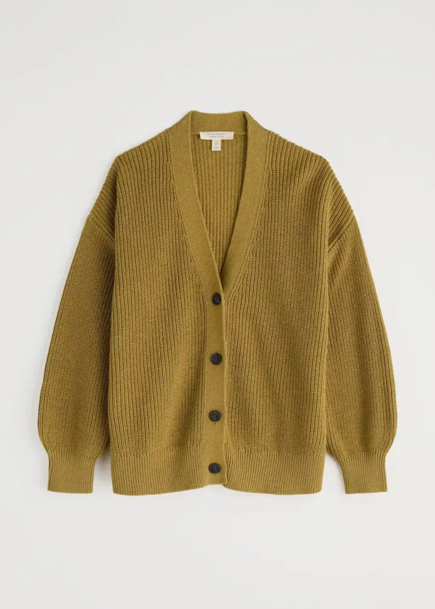 SEASALT CORNWALL SEASALT WINDING CREEK CARDIGAN PEAR