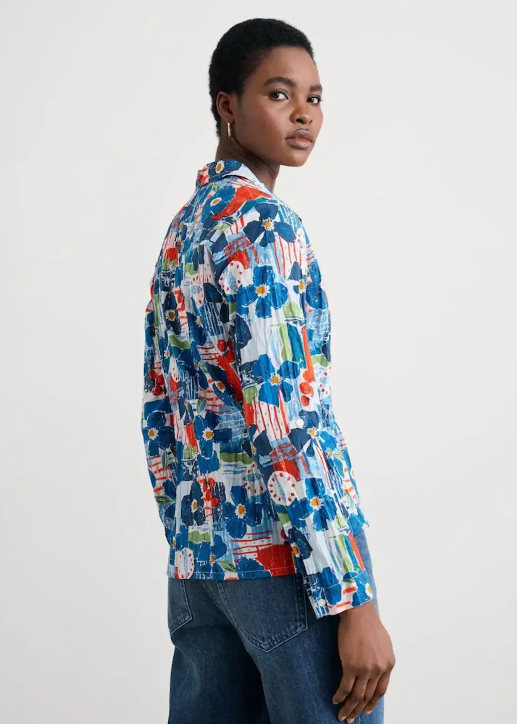 SEASALT CORNWALL SEASALT LARISSA SHIRT TABLE SKETCH CHALK