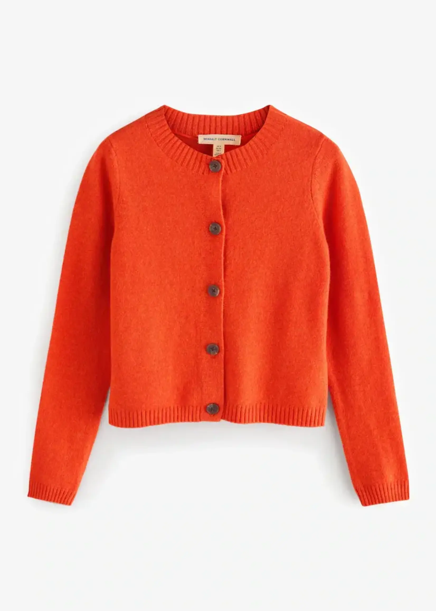 SEASALT CORNWALL SEASALT CORNWALL TERN TIDE CARDIGAN MANDARIN