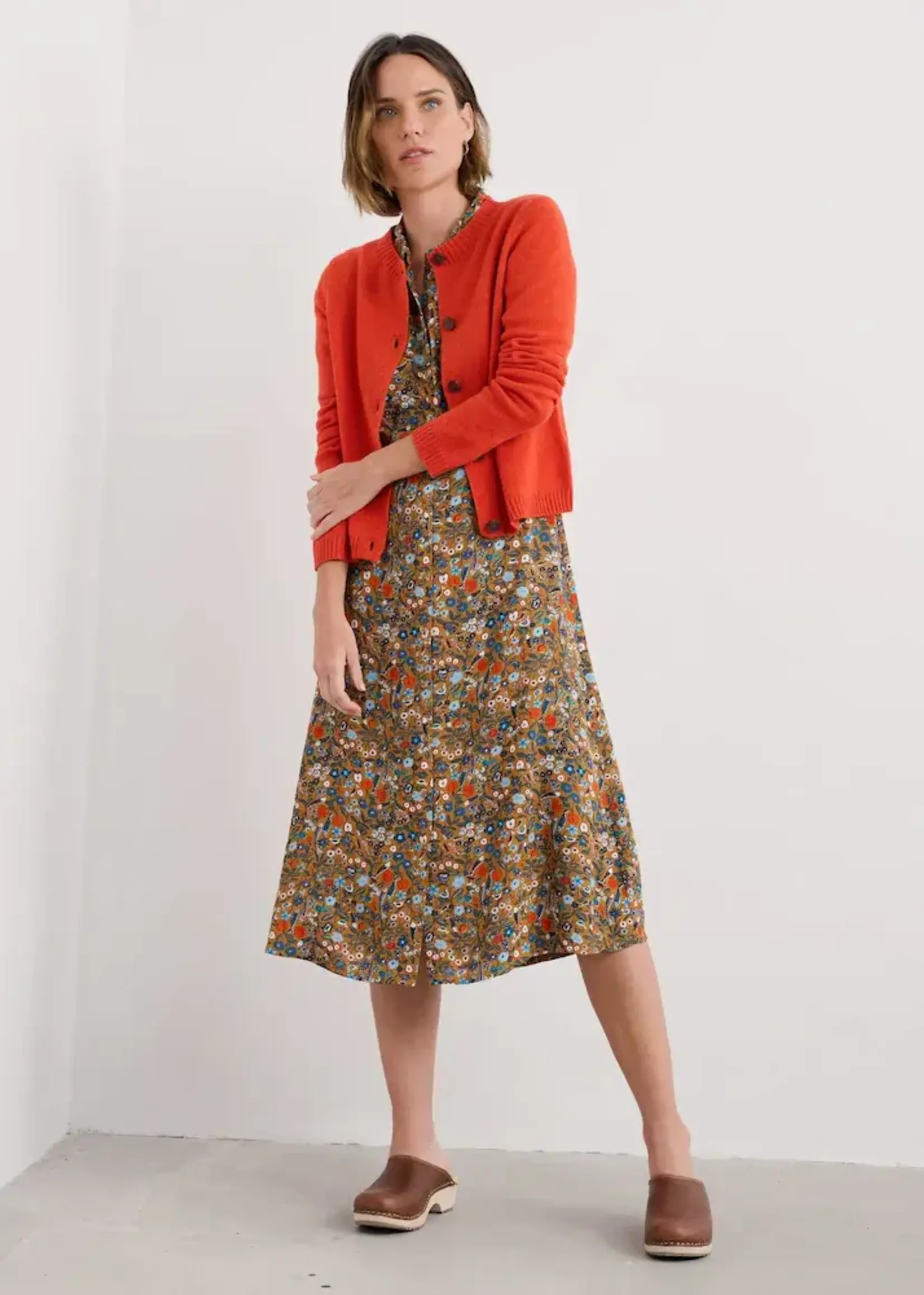 SEASALT CORNWALL SEASALT CORNWALL TERN TIDE CARDIGAN MANDARIN