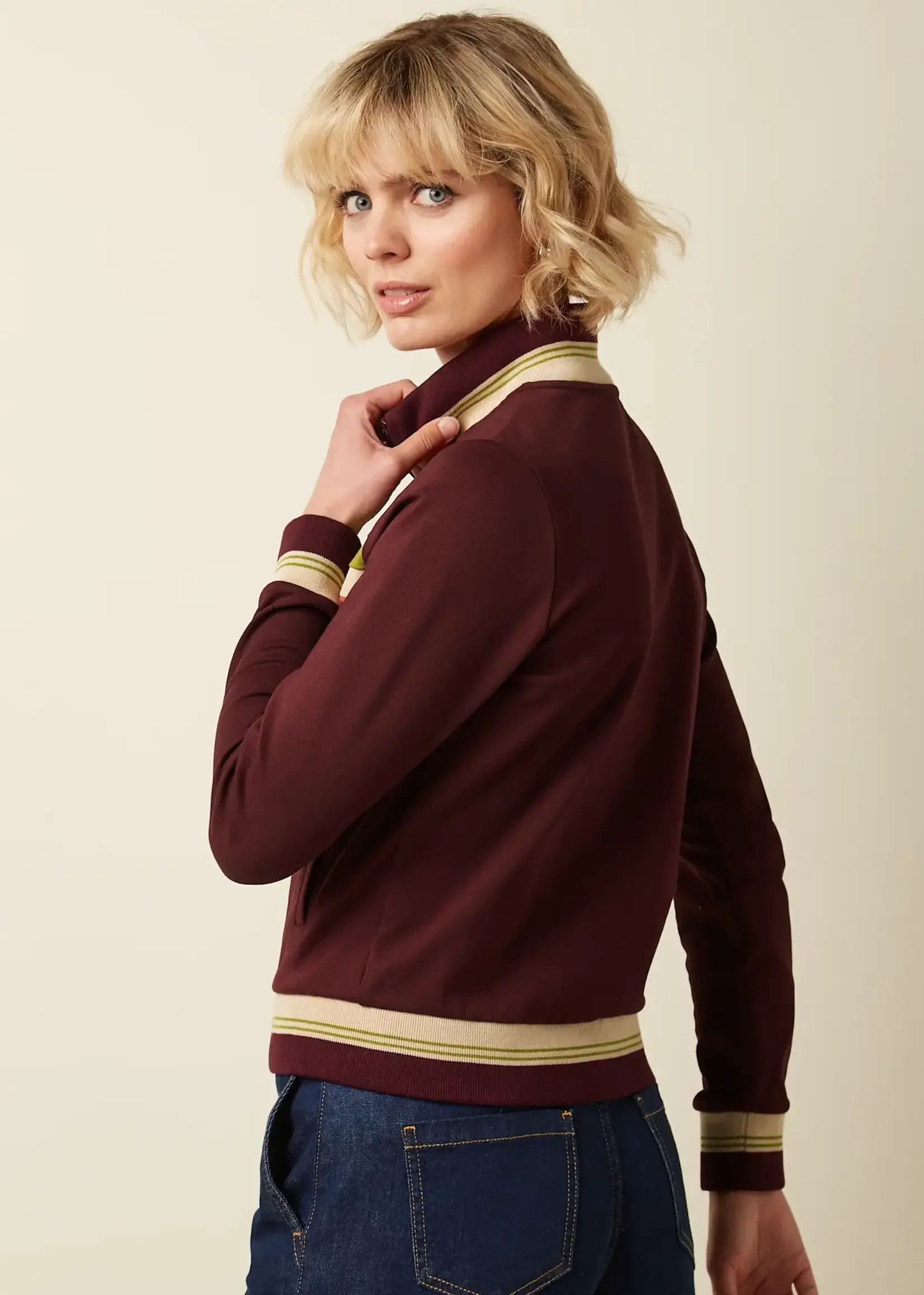 KING LOUIE KING LOUIE LILA COLJACK DAYTONA SWEAT PORTO RED