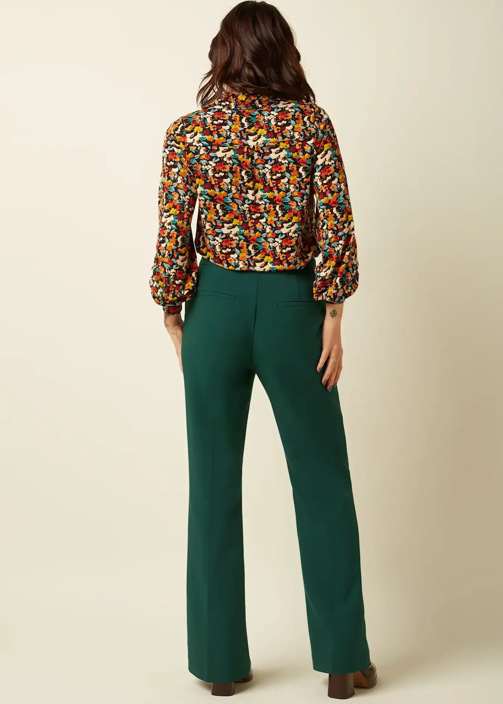 KING LOUIE KING LOUIE MAISIE BLOUSE MAUVE MULTI